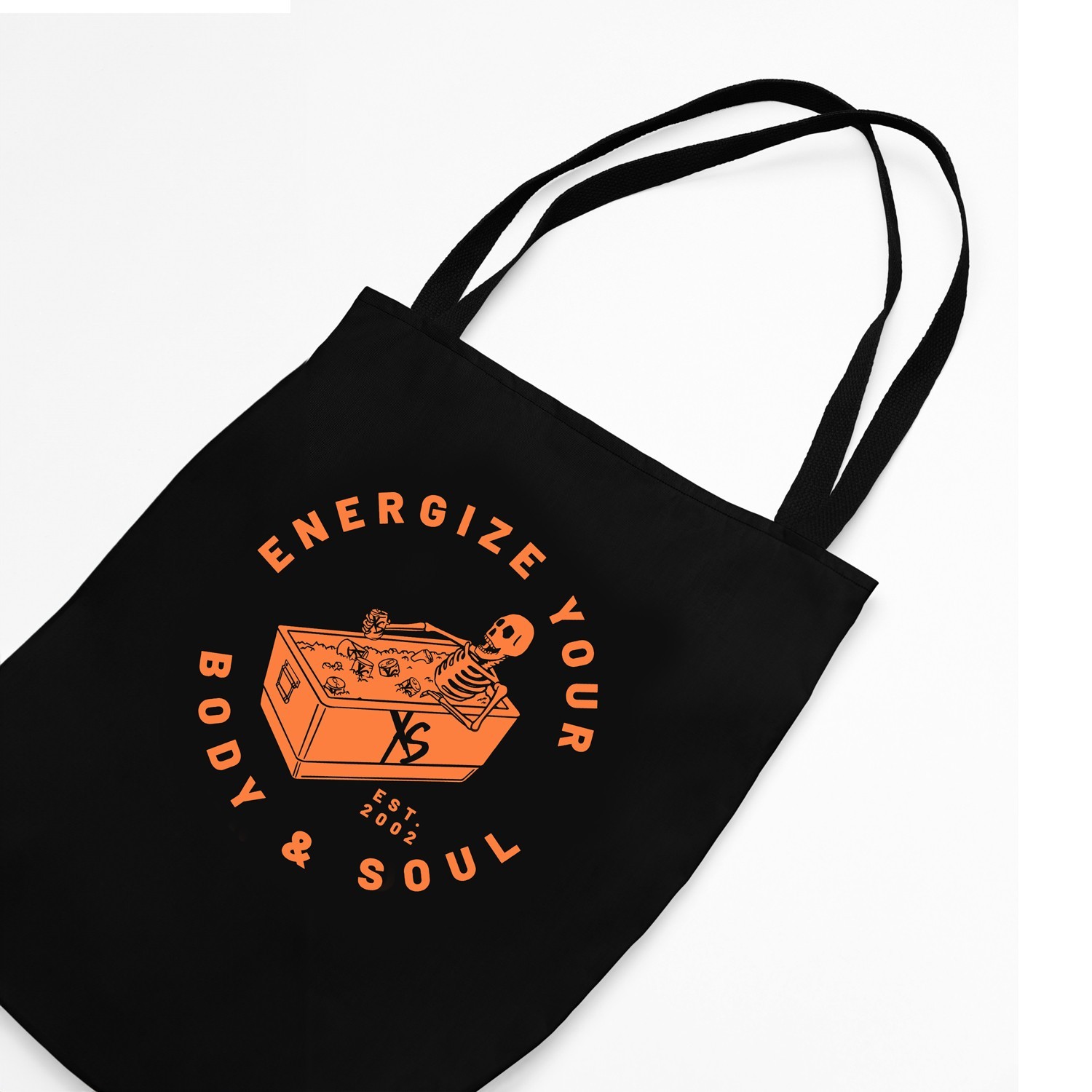 NEW XS Energy Halloween Fabric Tote Bag perfect for trick or treat