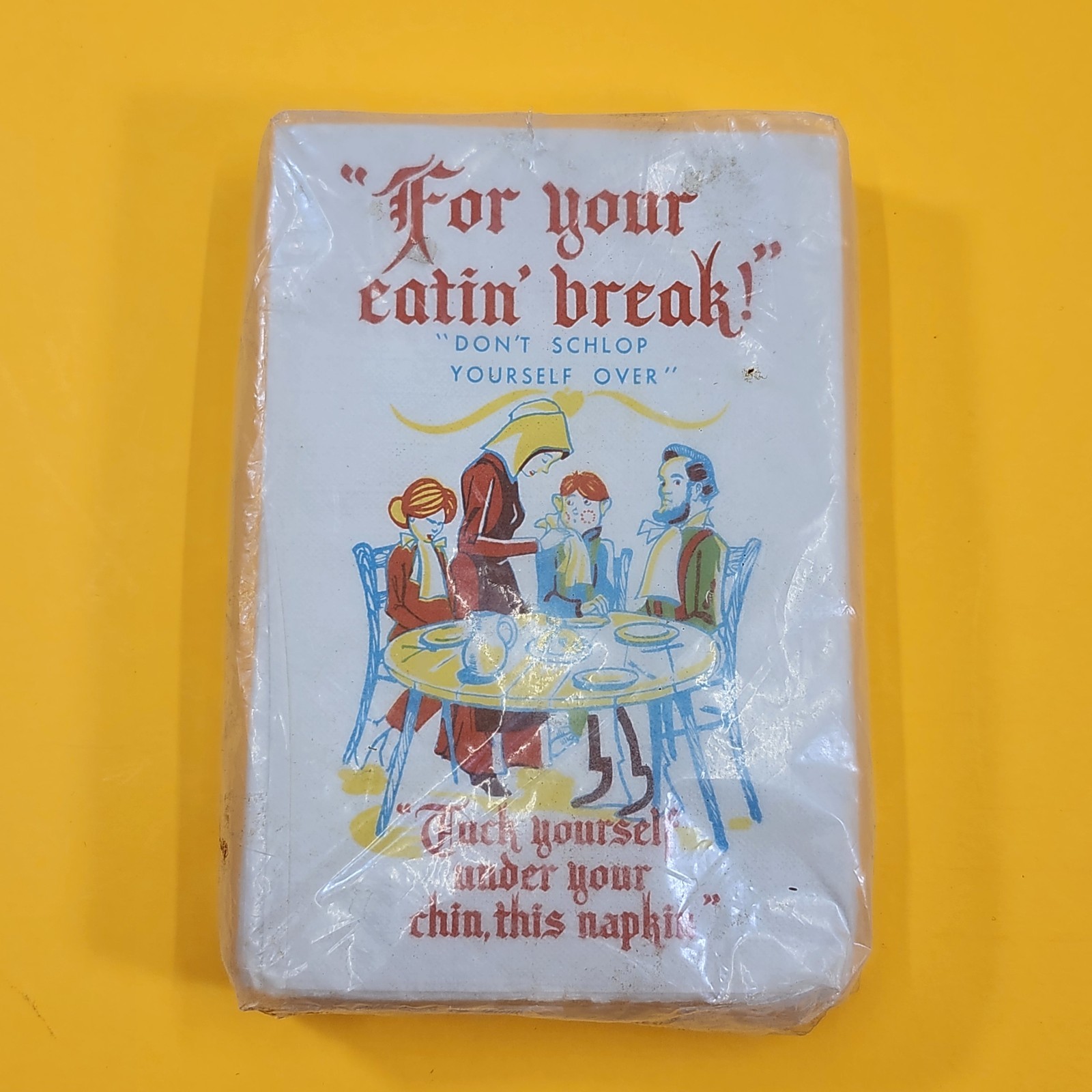 Pennsylvania Dutch Paper Napkins Folk Art Cocktail Vintage For Your Eatin' Break Pennsylvania Dutch Paper Napkins Folk Art Cocktail Vintage For Your Eatin' Break