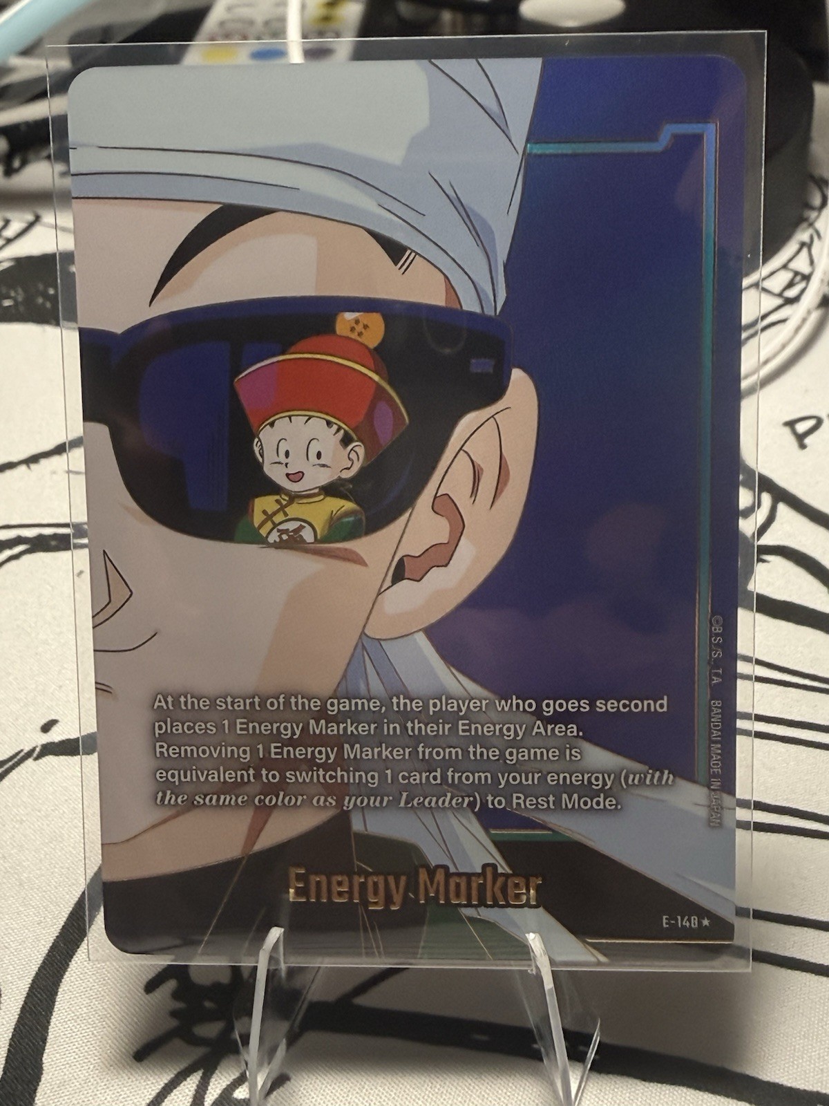 Dragon Ball Z E 148 Energy Marker Gold