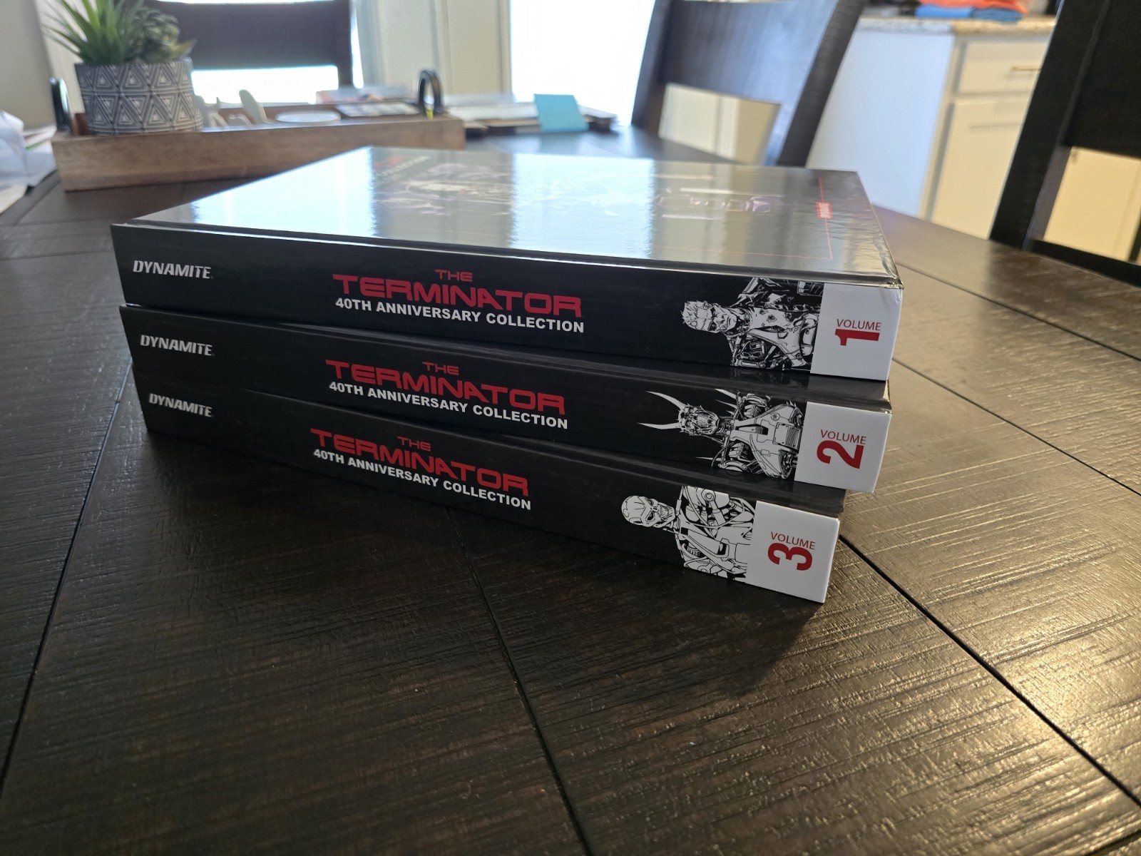 TERMINATOR 40th ANNIVERSARY COLLECTION 3 HC HARDCOVER COMICS SET, EXTRAS