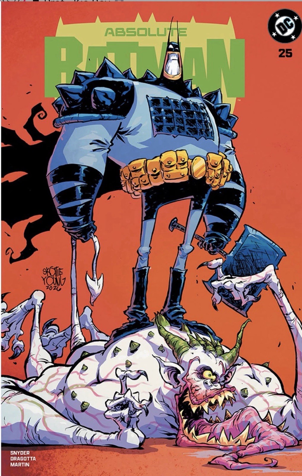 Absolute Batman #25 Skottie Young  Exclusive Presale 10/28