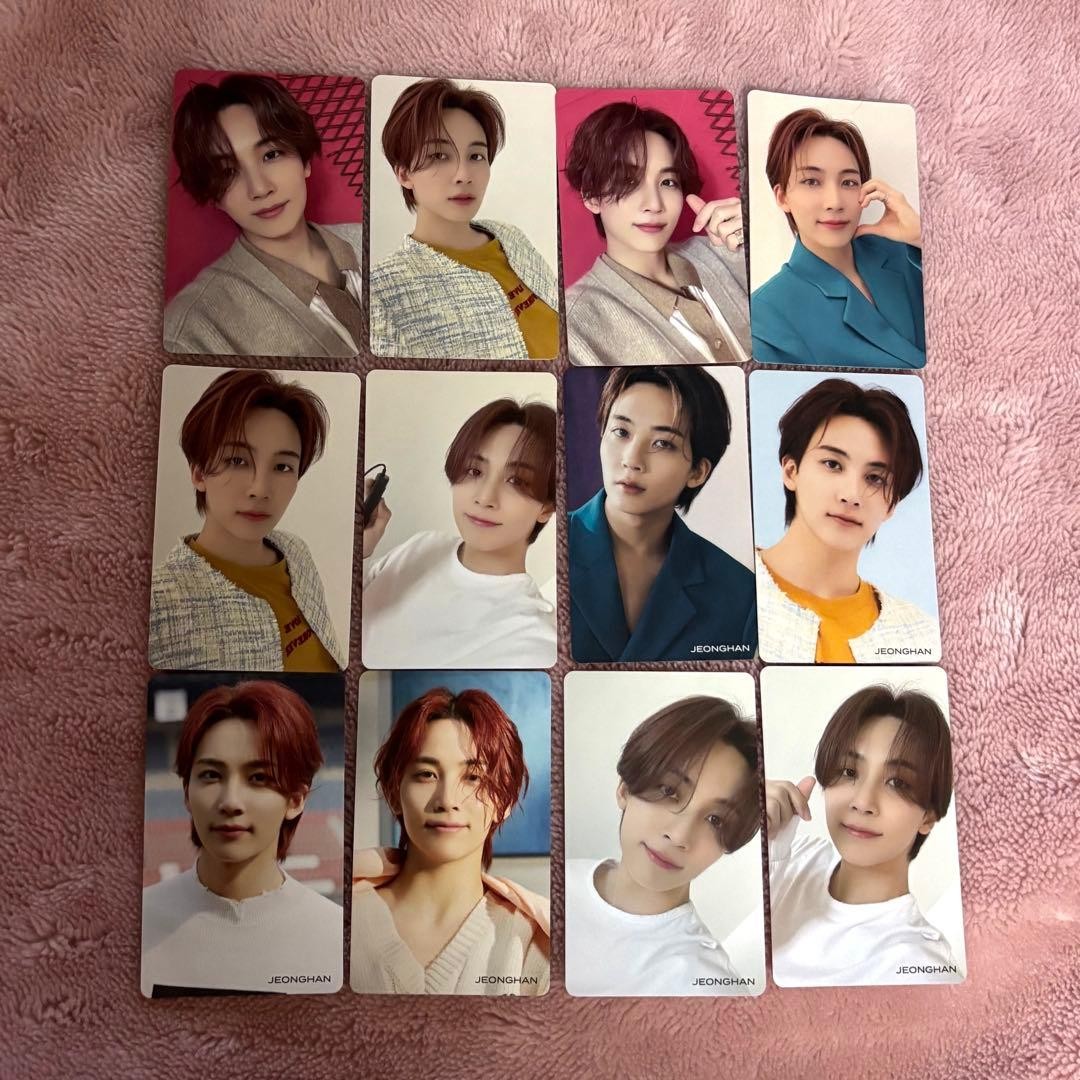 Complete Rare Seventeen Jeonghan Not Alone Trading Card
