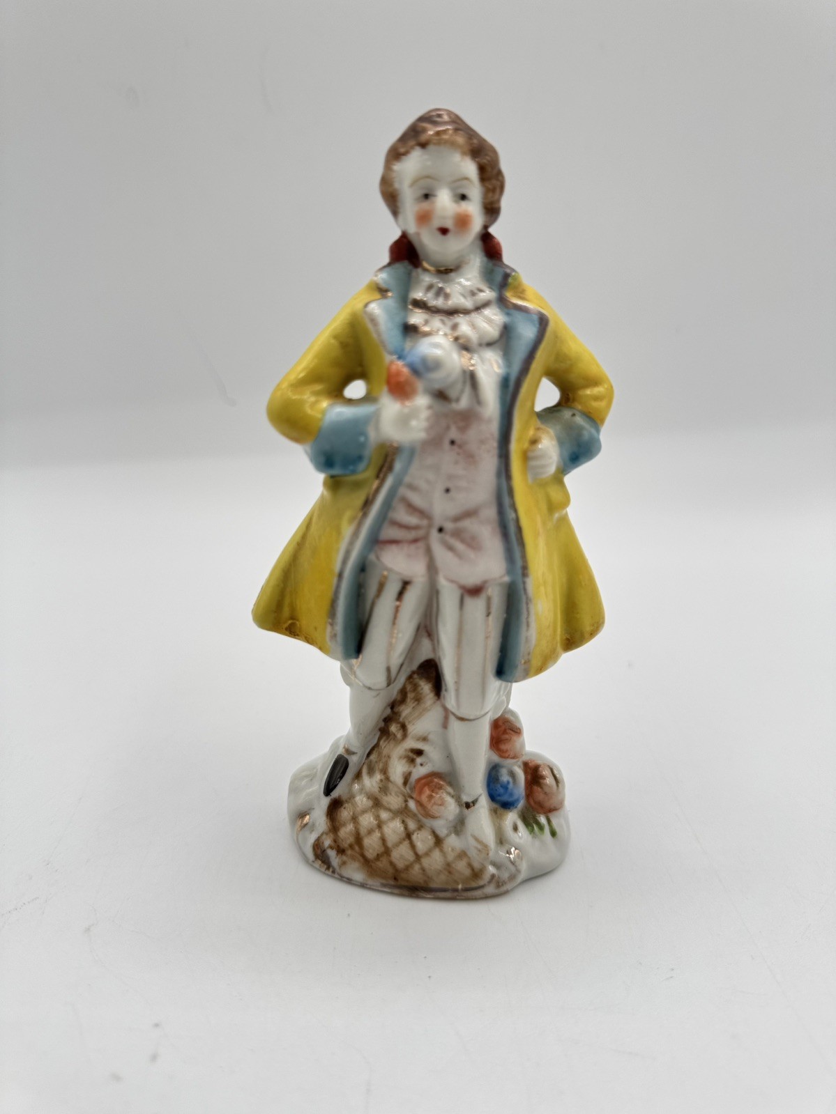 Vintage Occupied Japan 1947-1952 Victorian Dressed Man Figure 5.375
