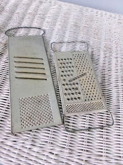 Vintage Bluffton Rapid Slaw Cutter + All In One Grater