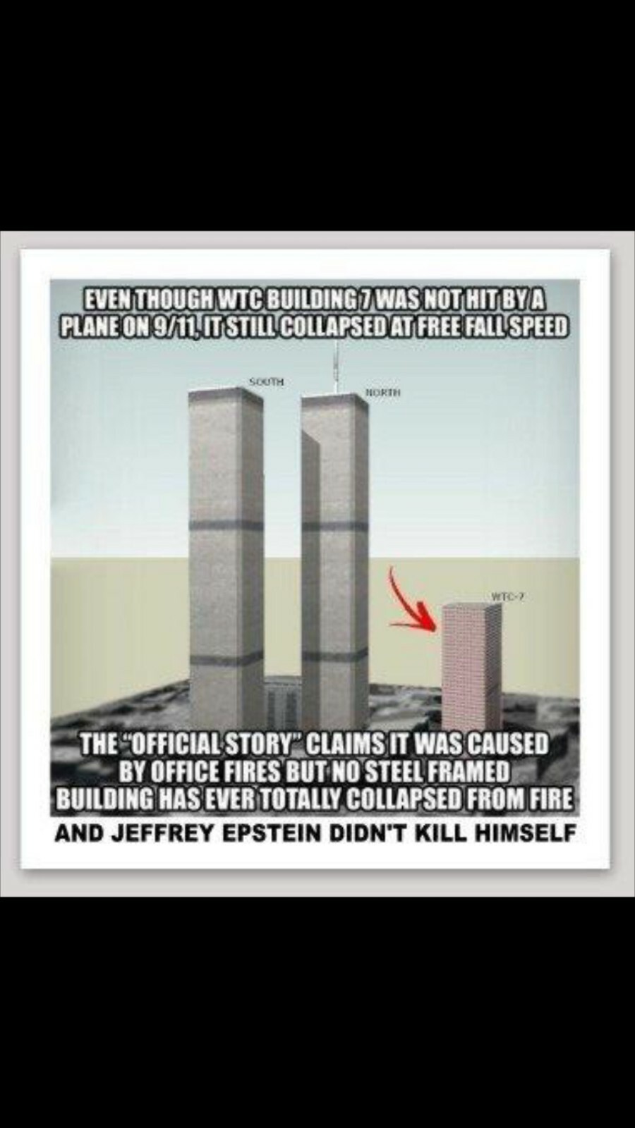 Deep State World Trade Tower 7 9/11 Conspiracy Jeffrey Epstein Political WTC 7 
