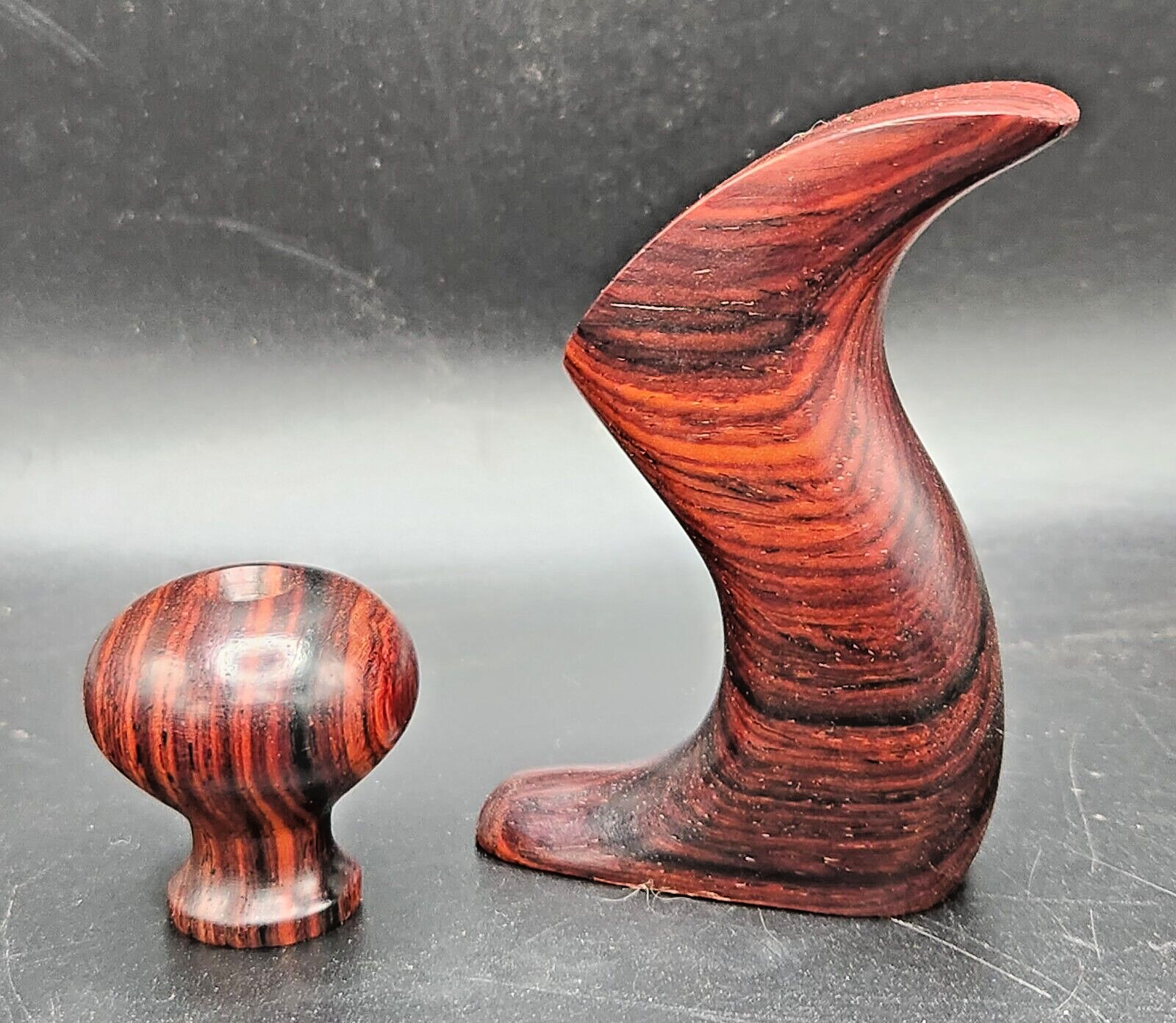 Custom Made Cocobolo Tote & Knob For Lie Nielsen No 1 Hand Plane  