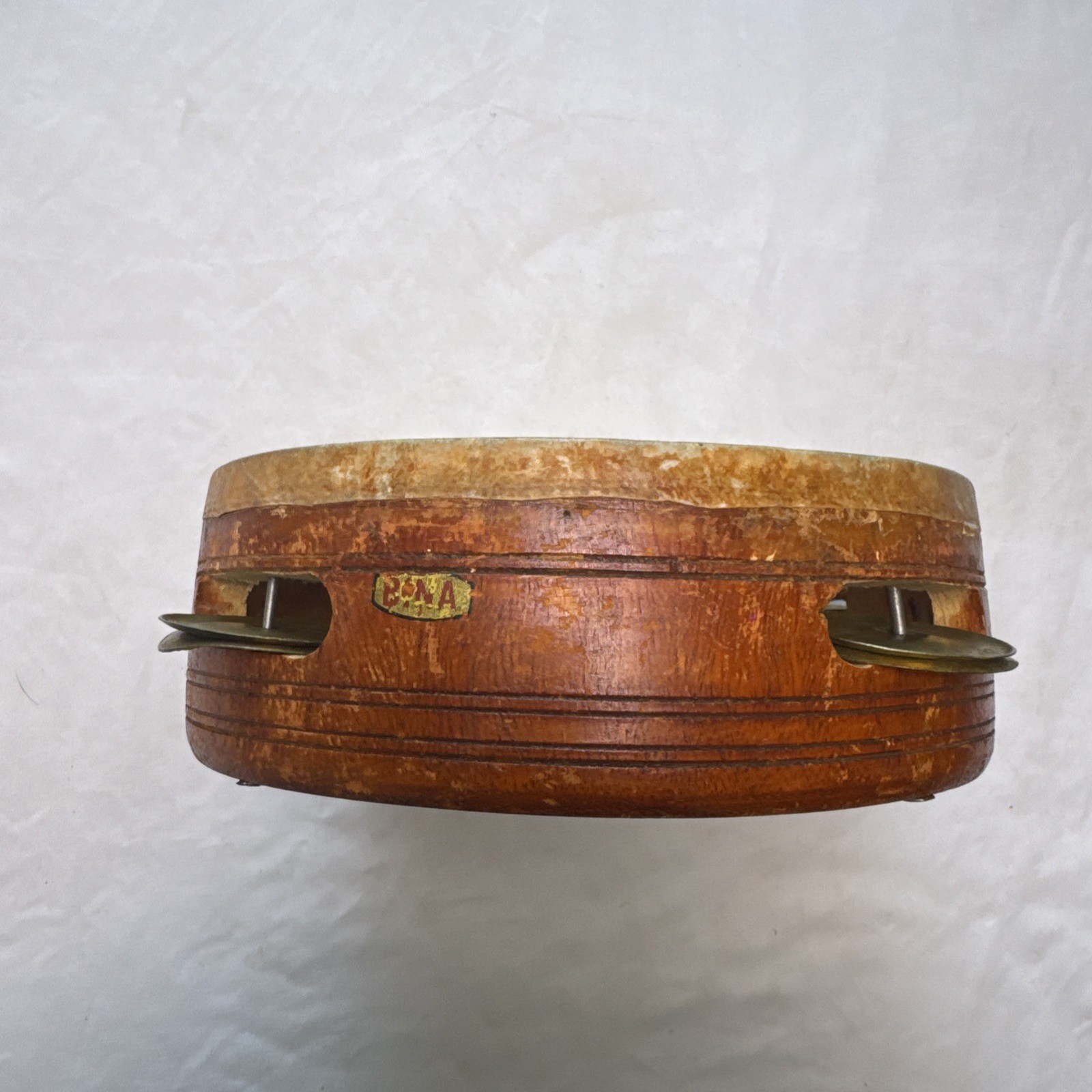 VTG BINA Made In India Tambourine Brass Jingles