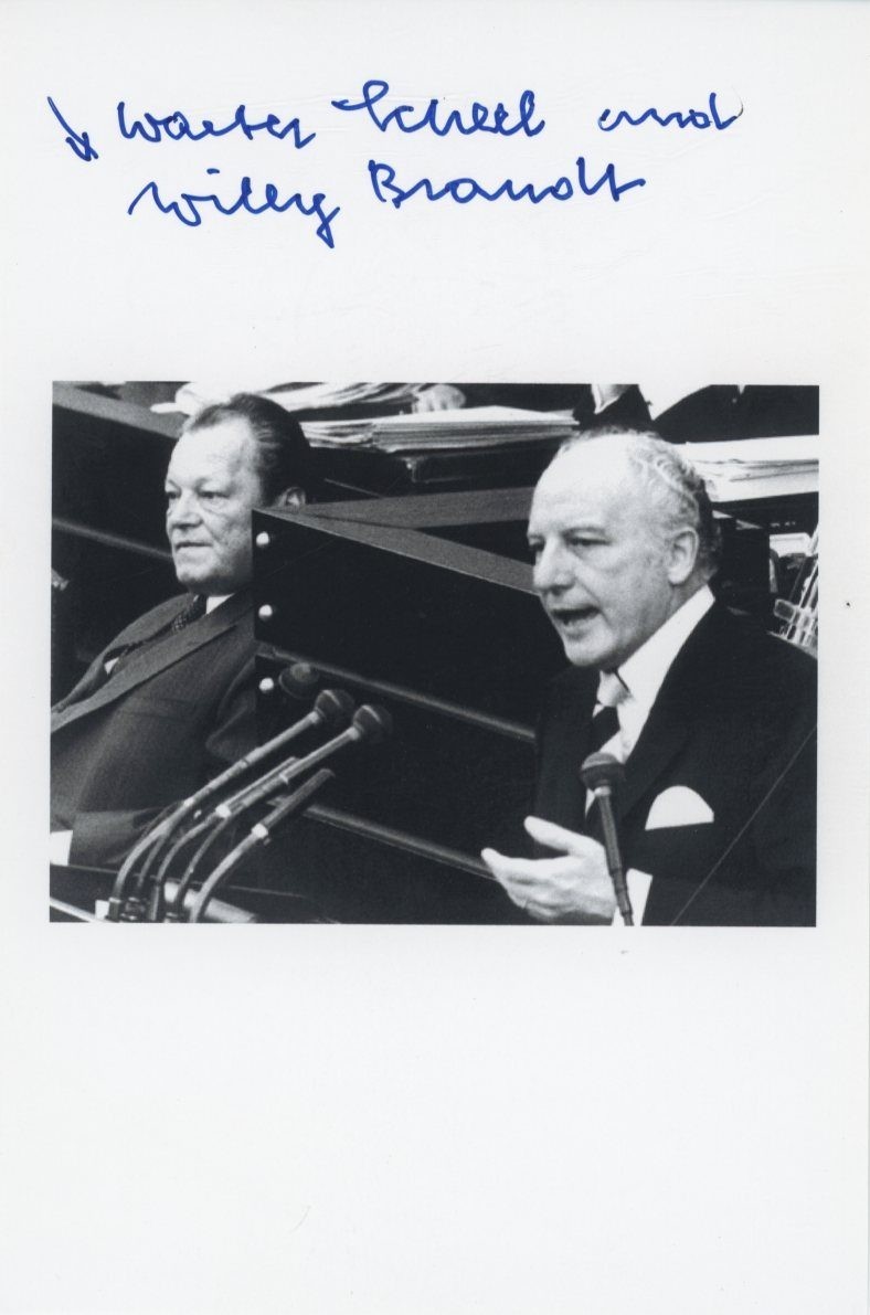 Willy Brandt - Signed Photograph