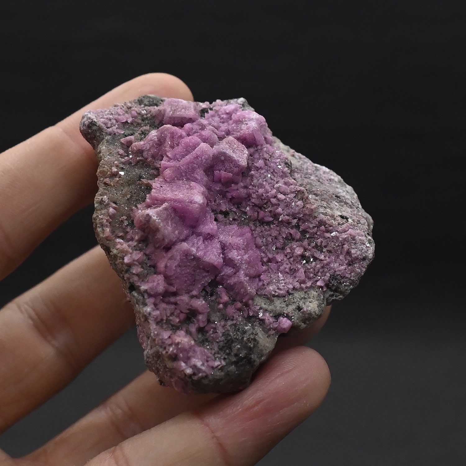 Cobalt calcite (Non-precious natural mineral) #4617
