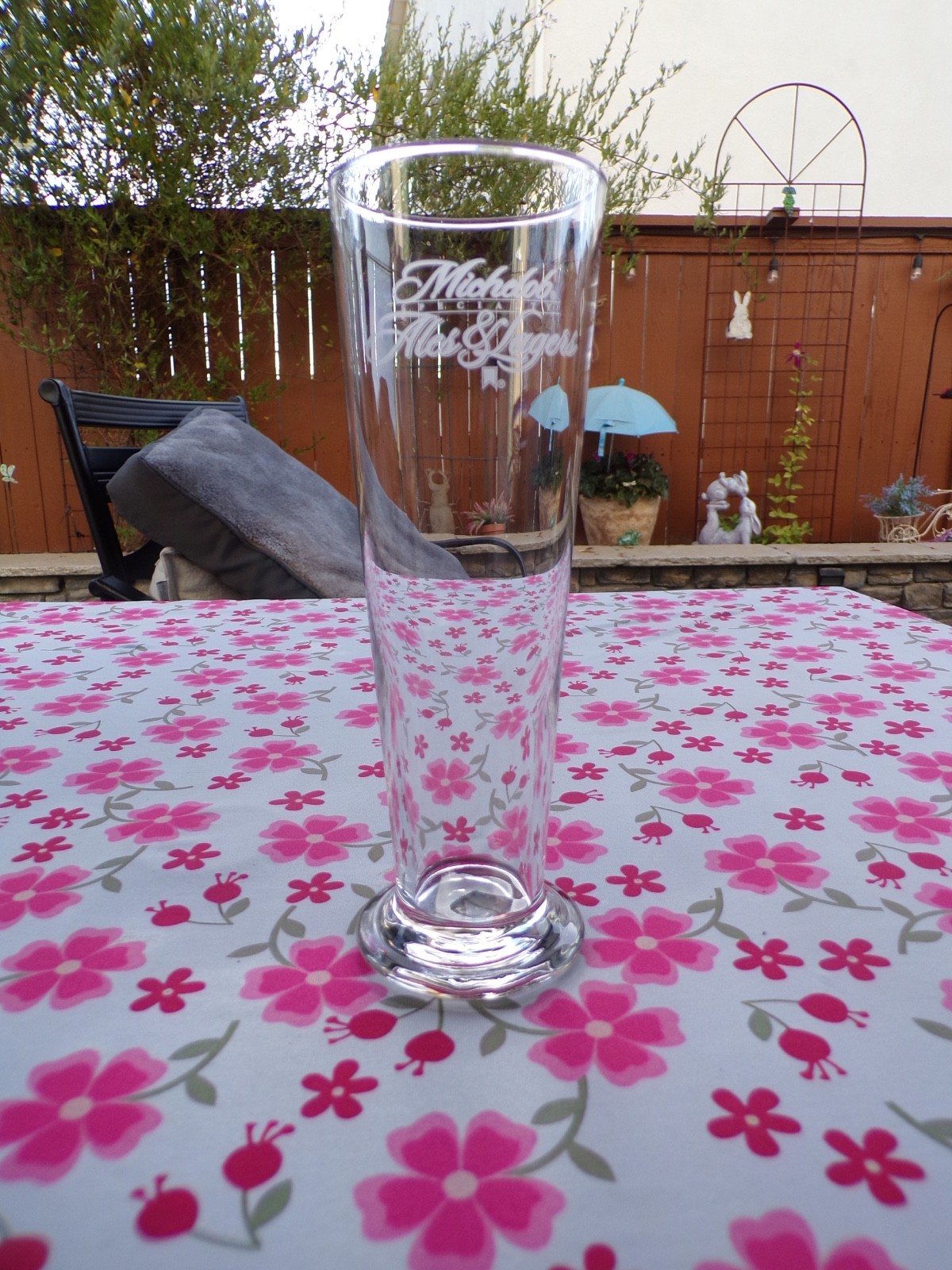 NICE Vintage Etched Michelob Ales & Lagers 8 1/8\