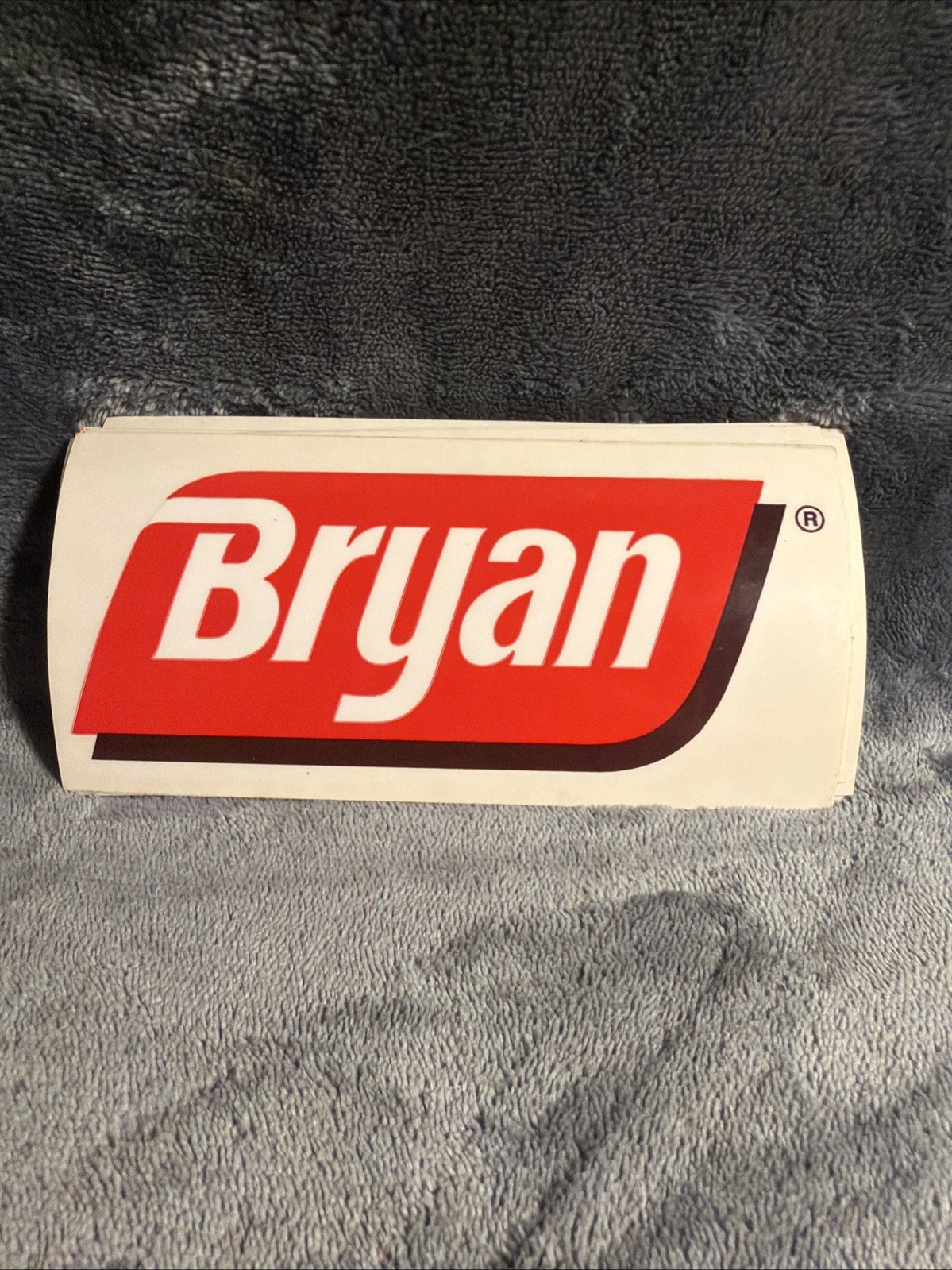 Vintage BRYAN FOODS Decal 6”x3” New Old Stock Ships Free
