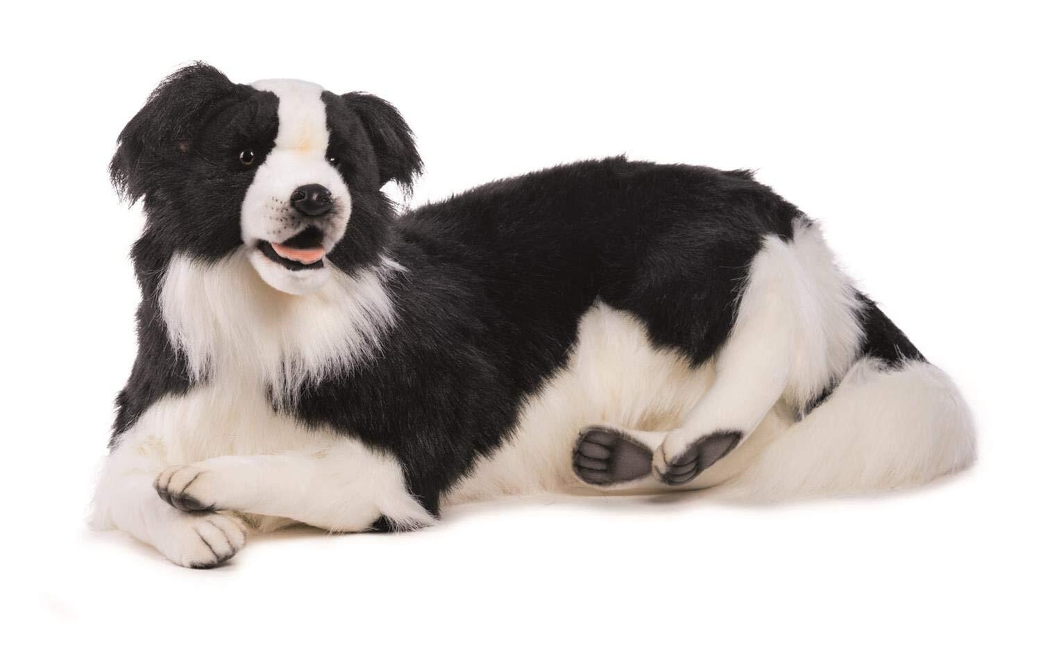 NEW Hansa True-to-Life Laying Border Collie