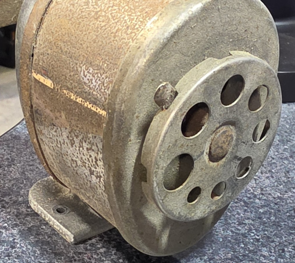 Vintage Boston Standard 8-Hole Hand Crank Pencil Sharpener Wall Desk Mount