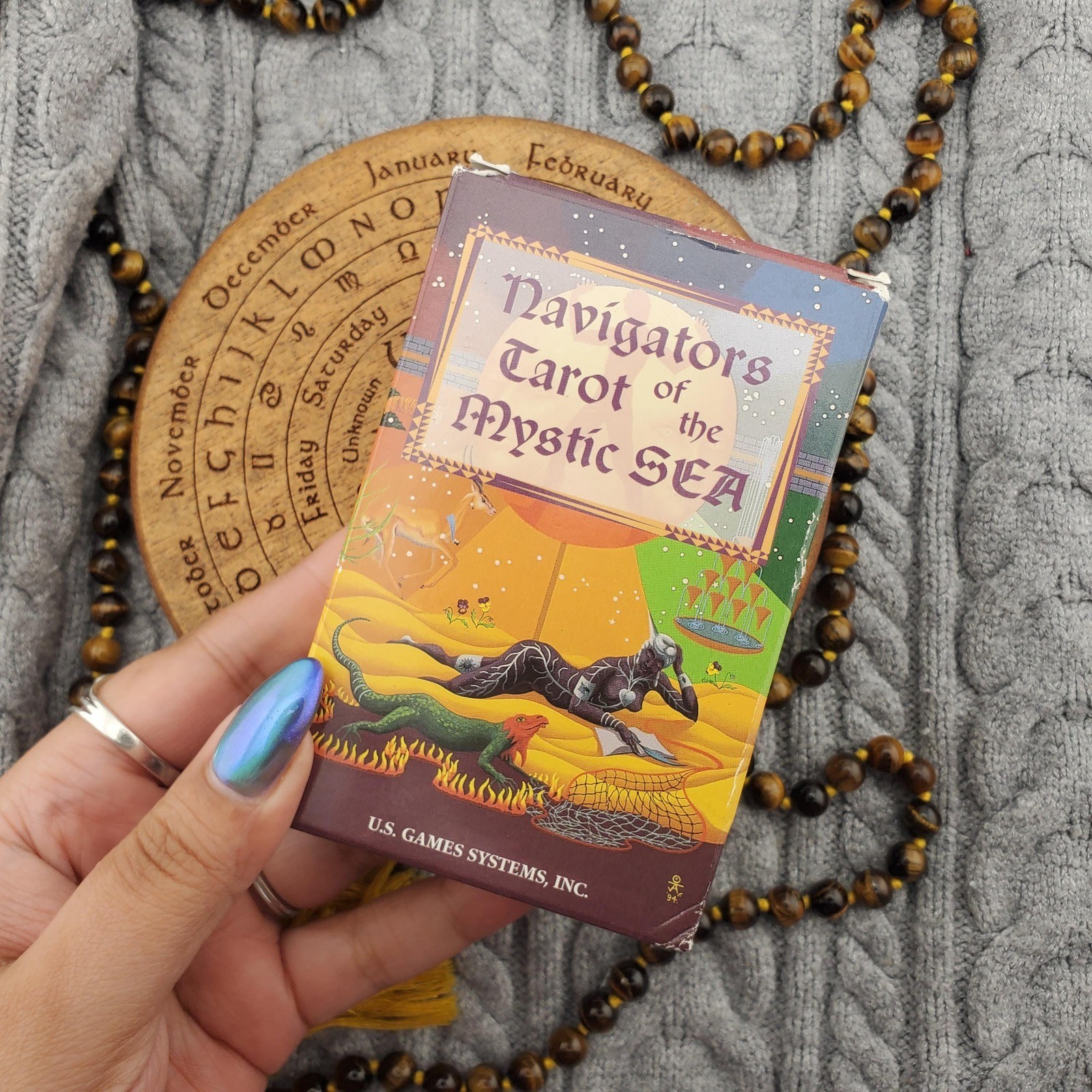 Navigators of the Mystic Sea Tarot Cards 78 Card Complete Deck Vintage 1997