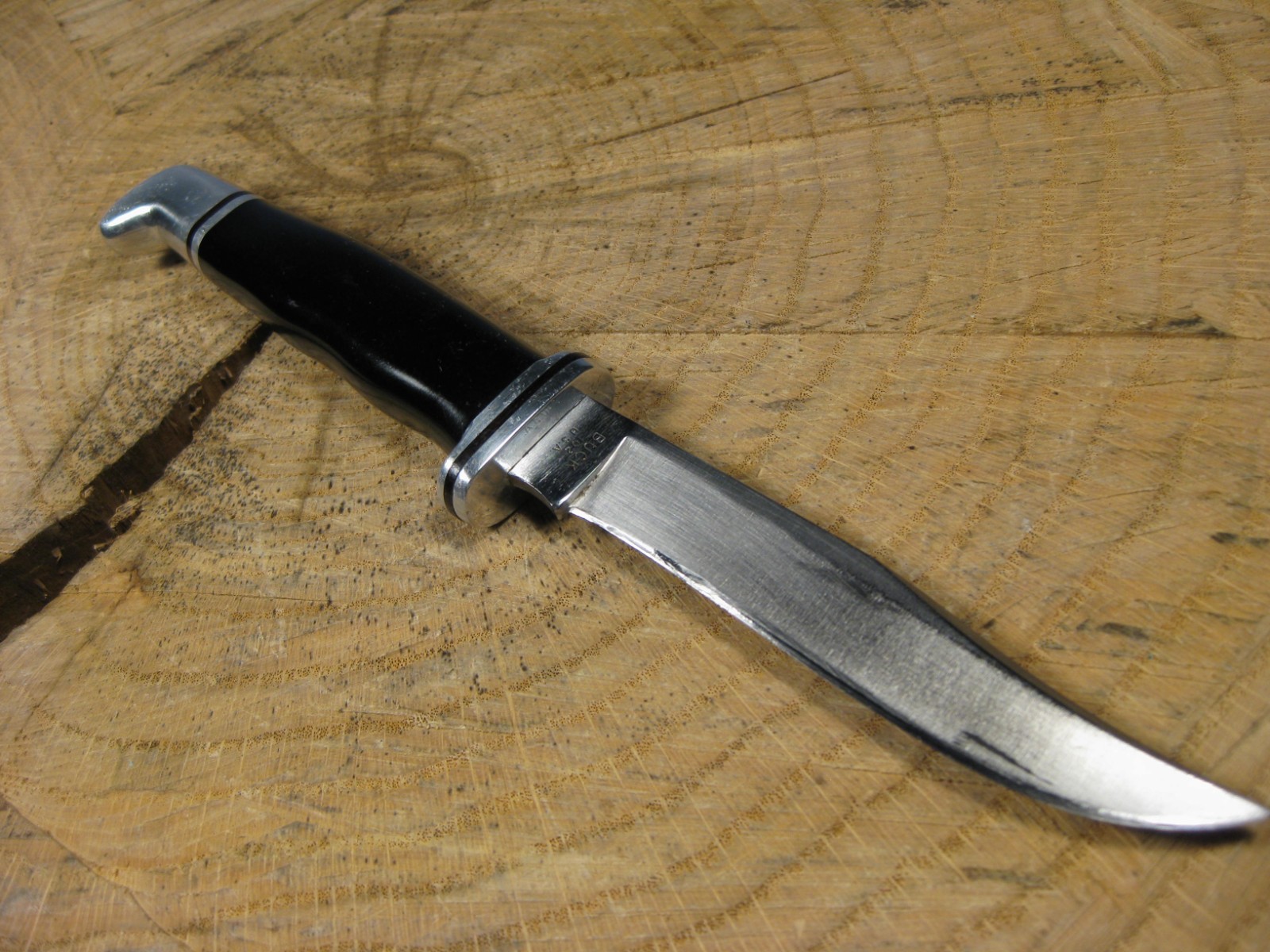 Nice 1992 Buck Woodsman 102 USA. Hunting Knife 7 7/8\ Nice 1992 Buck Woodsman 102 USA. Hunting Knife 7 7/8\