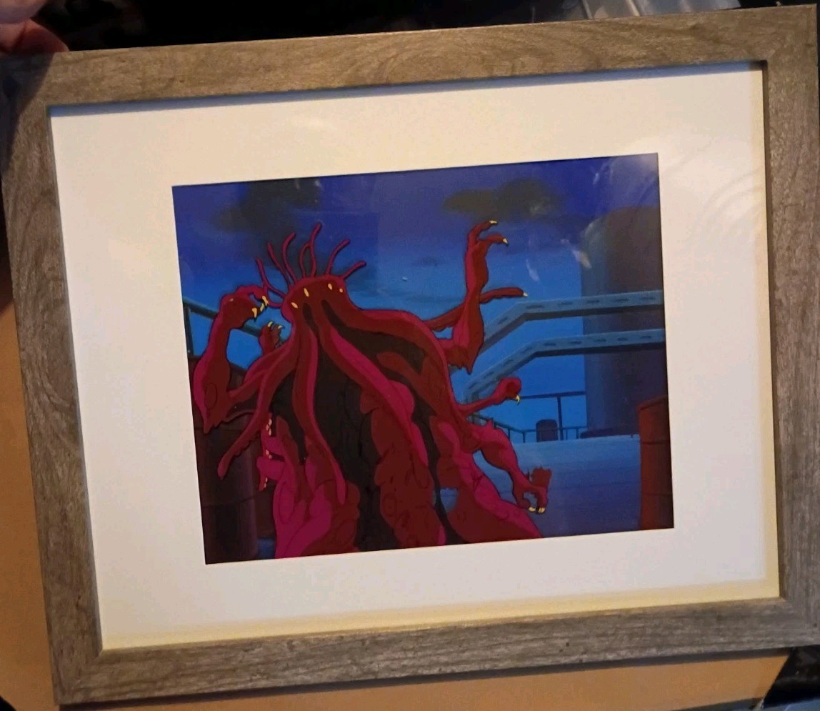 THE REAL GHOSTBUSTERS Cartoon Animation Cel From Collect Call Of Cthulhu