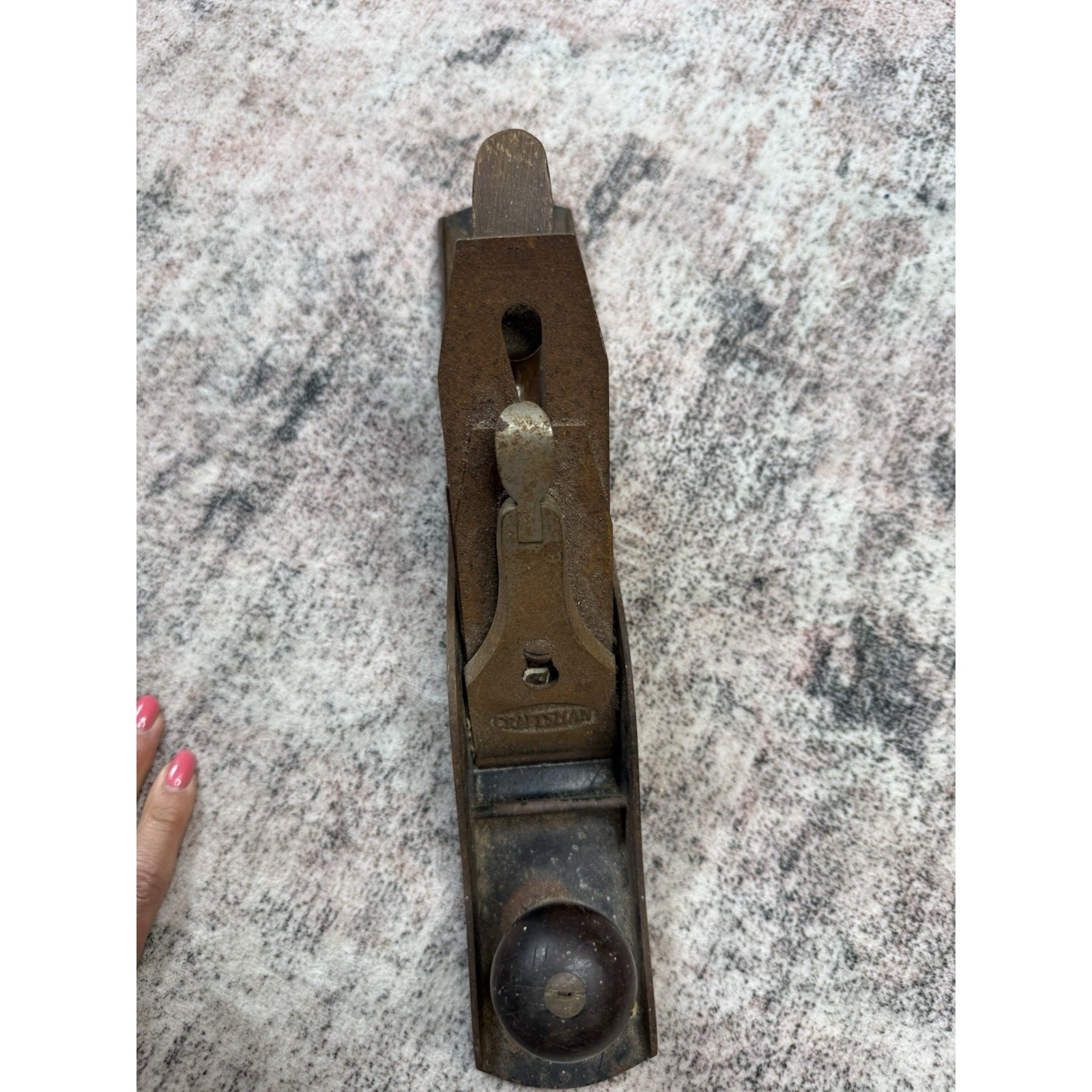 VINTAGE 1920’s/1930’s CRAFTSMAN W5 smooth bottom Jack Plane 13”