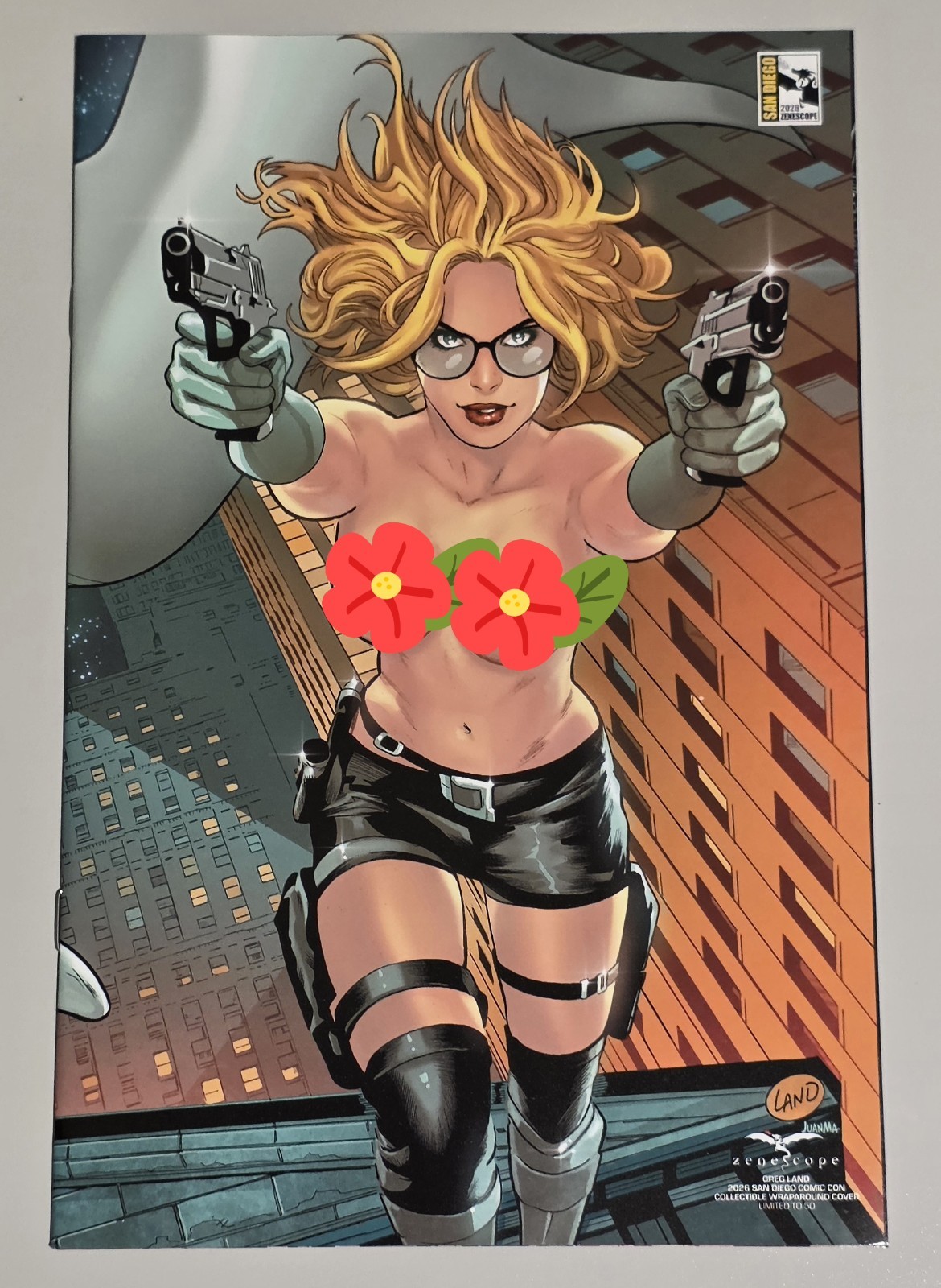 Jynx & Stitches #1 🔥Greg Land 2026 SDCC Exclusive🔥wraparound Cover Ltd 50 