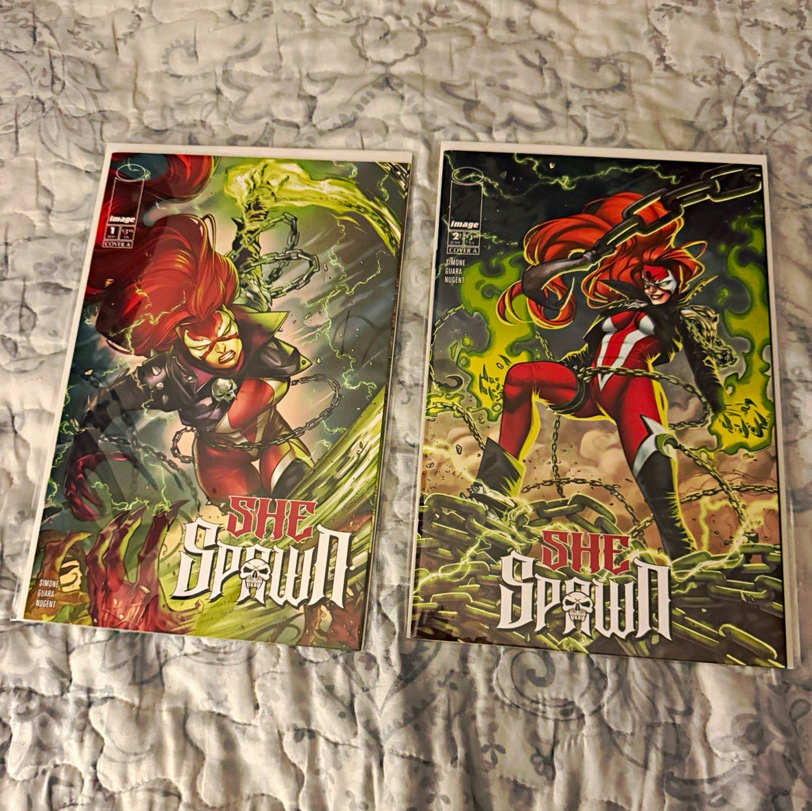 She-Spawn #1-2 Image Comics Gail Simone Variant Cover Comic Book Lot She-Spawn #1-2 Image Comics Gail Simone Variant Cover Comic Book Lot