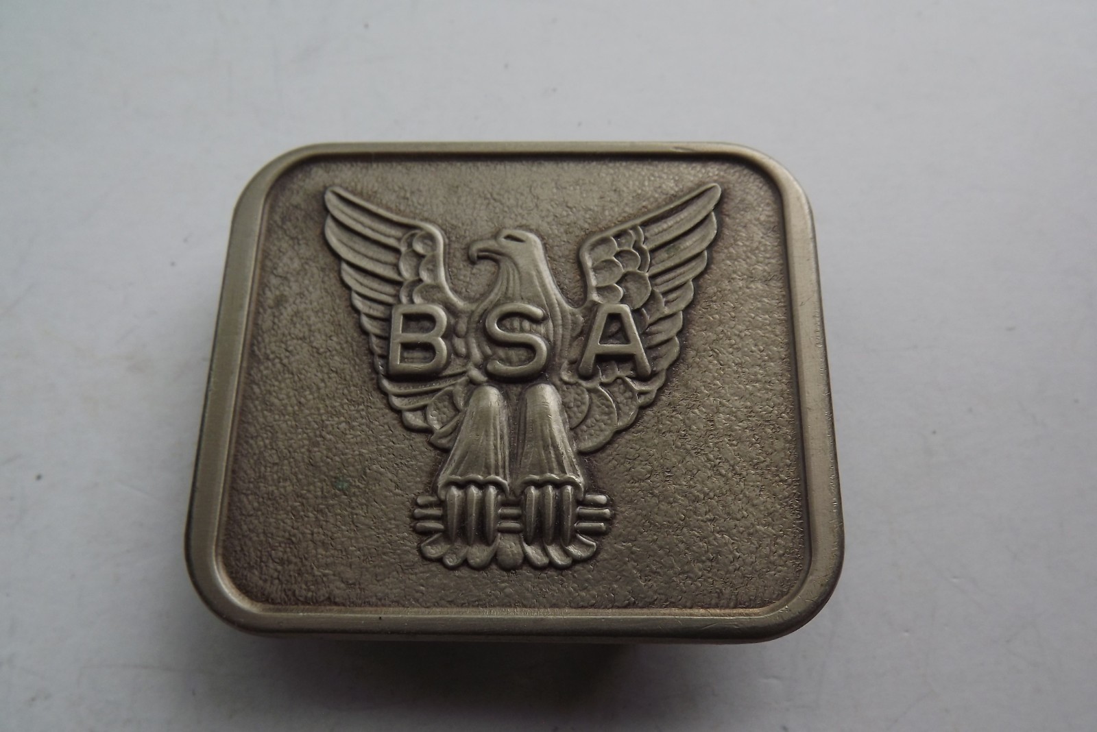 Vintage BSA Boy Scouts America Eagle Metal Belt Buckle BastianBros Co.#39