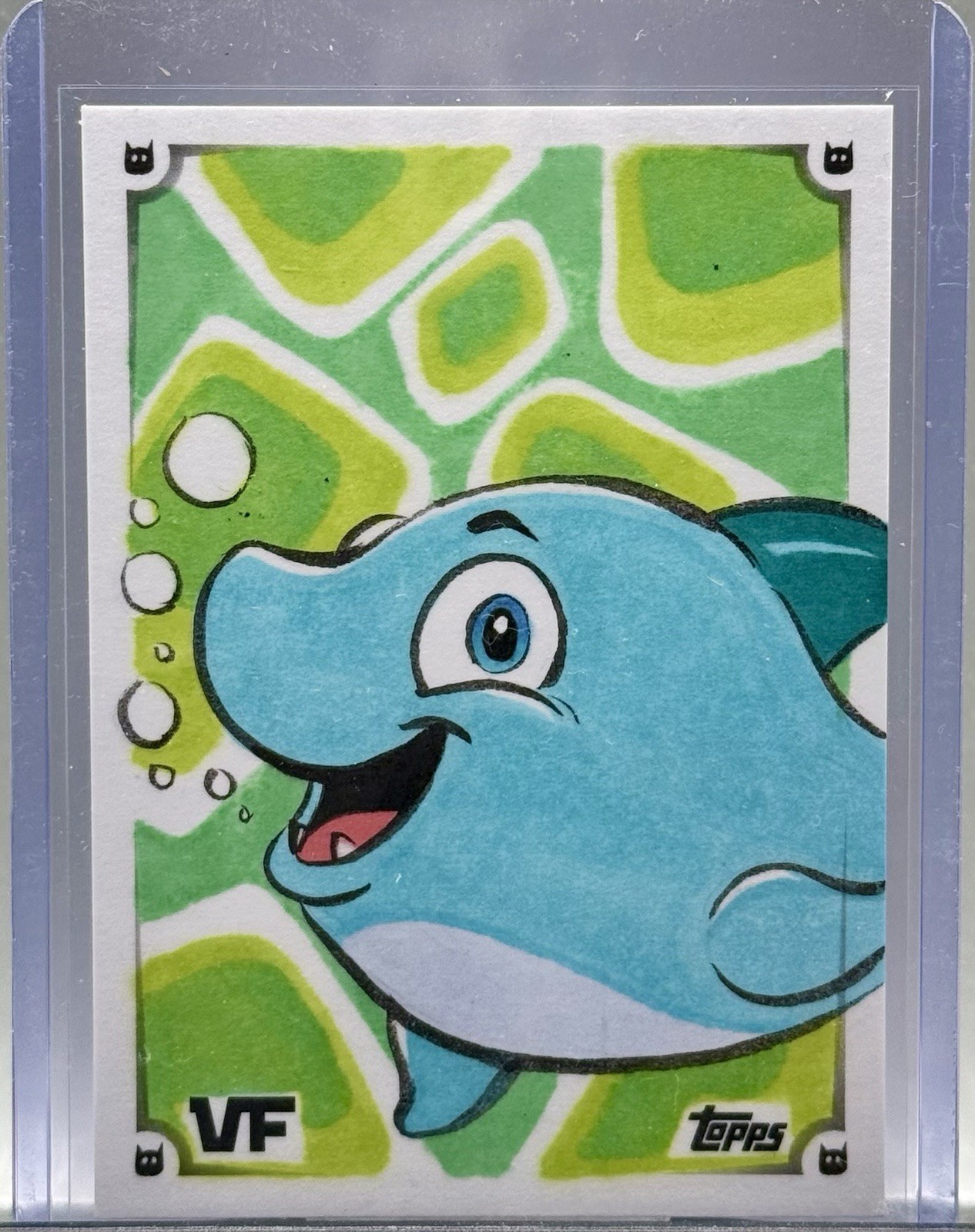 2026 Topps Chrome VeeFriends Determined Dolphin 1/1 Sketch Ziggy Artist Auto 2026 Topps Chrome VeeFriends Determined Dolphin 1/1 Sketch Ziggy Artist Auto