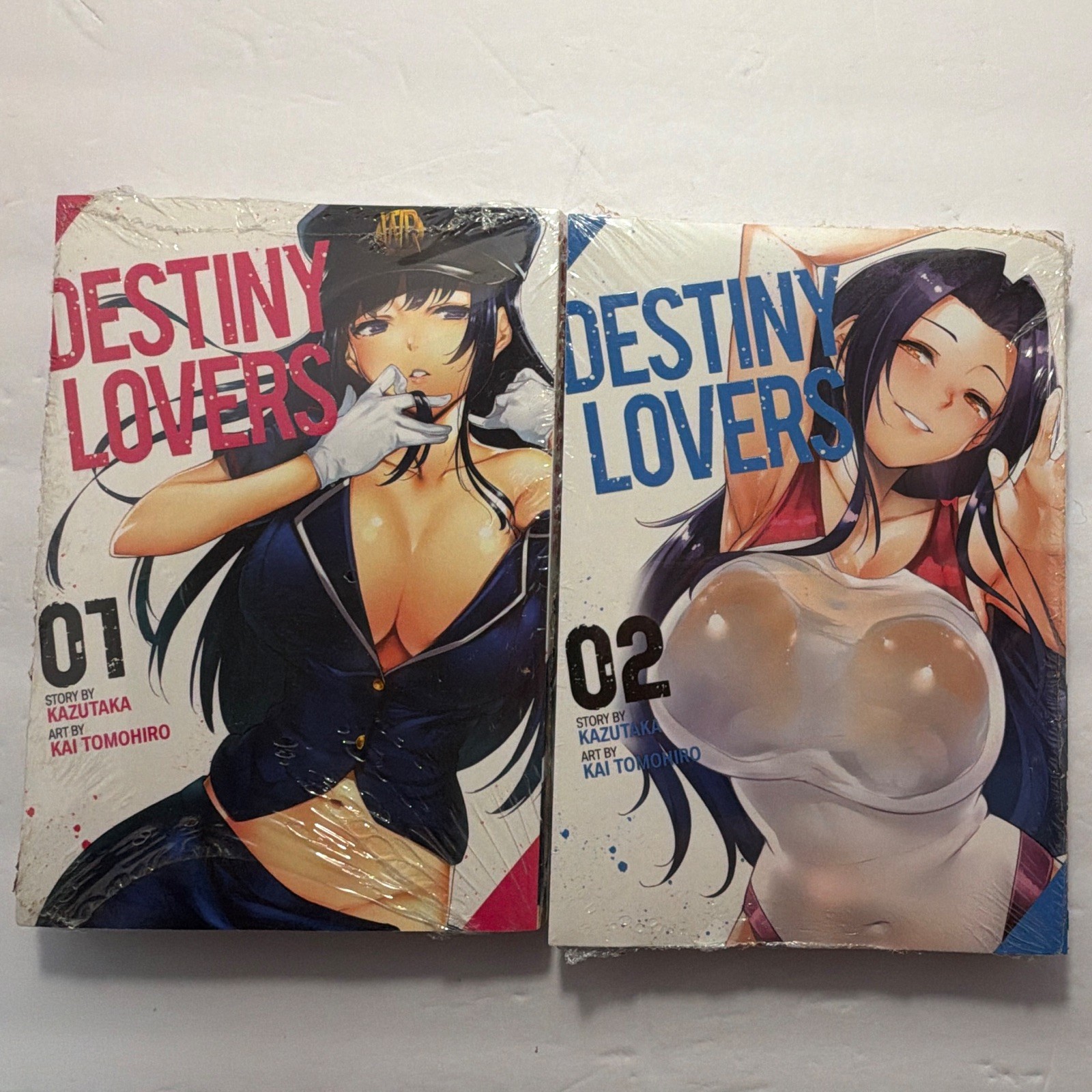 Destiny Lovers Manga Lot 1-2 Sealed Brand New Explicit Content
