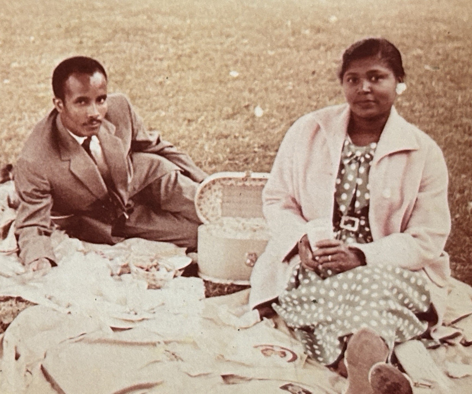 1950s African American Couple Vintage Original Photo Black History Snapshot