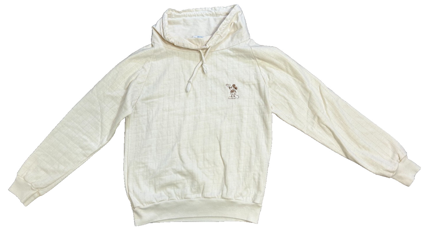 Vintage Disney Character Fashions Mickey Golfer Knit Pullover Kids Size M Ivory Vintage Disney Character Fashions Mickey Golfer Knit Pullover Kids Size M Ivory