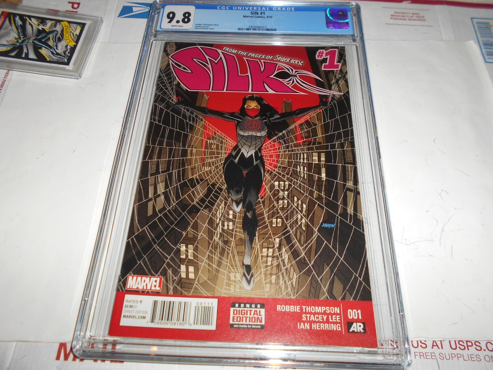 SILK #1 CGC 9.8  2015 (COMBINED SHIPPING AVAILABLE)