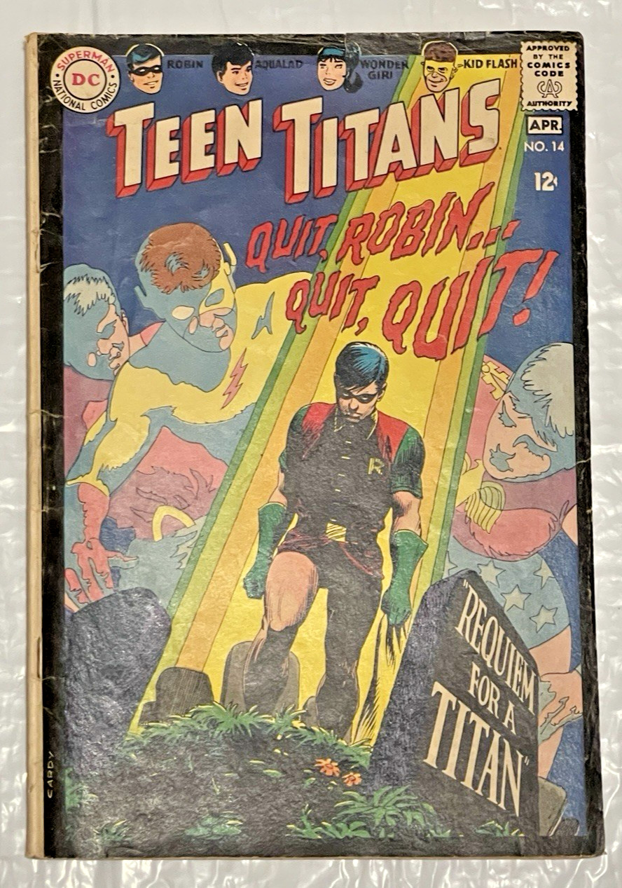 Teen Titans #14 (DC Comics March-April 1968) F/VF 7.0