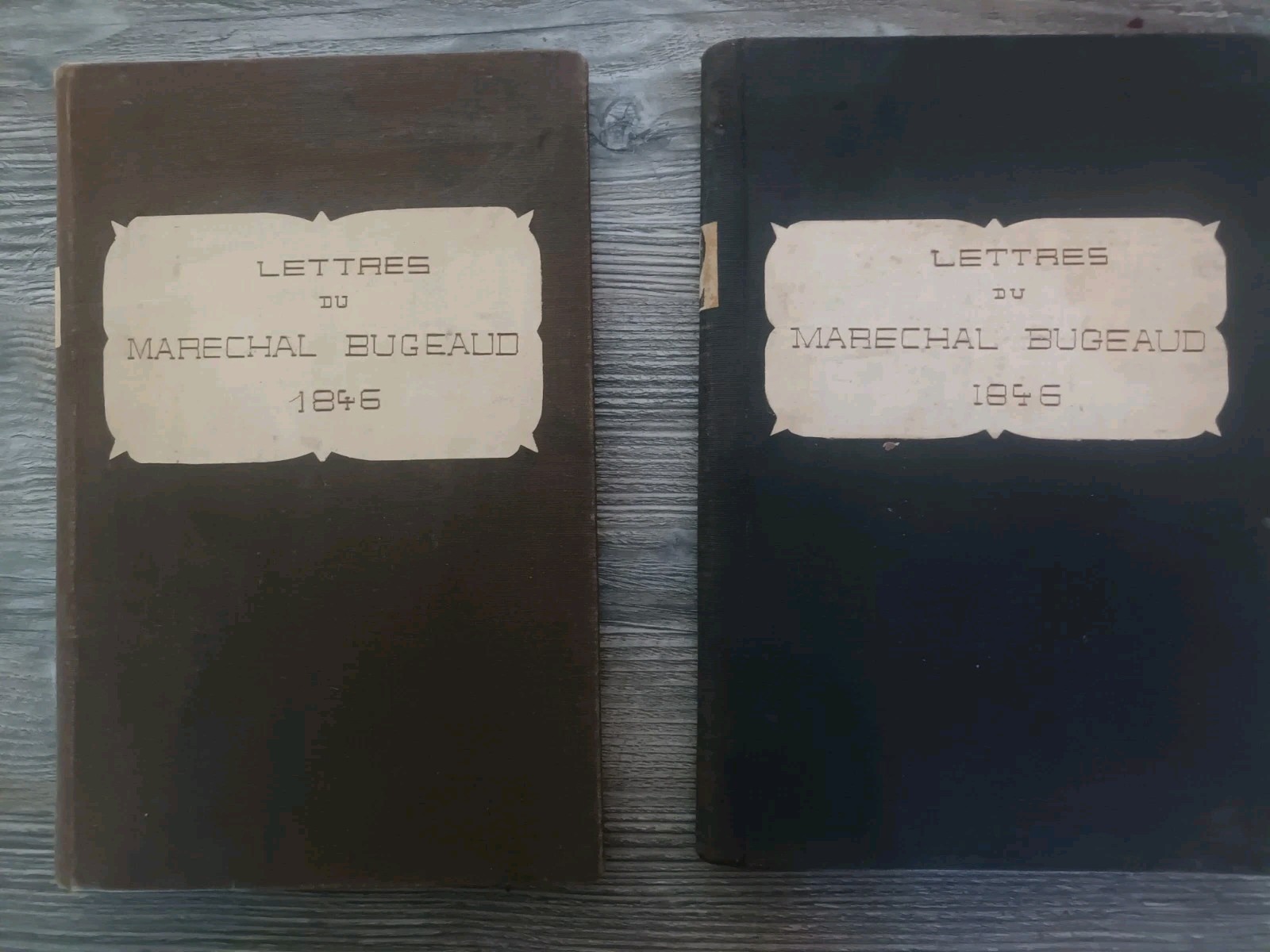  mail from Marshal Bugeaud of Algeria and Morocco. 2 Tomes 1846