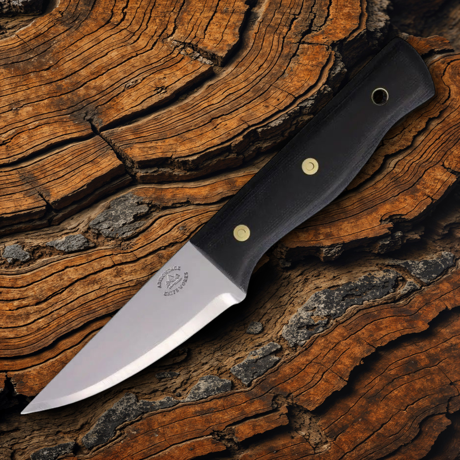 Adirondack Knife Works Fixed Knife 3¾\