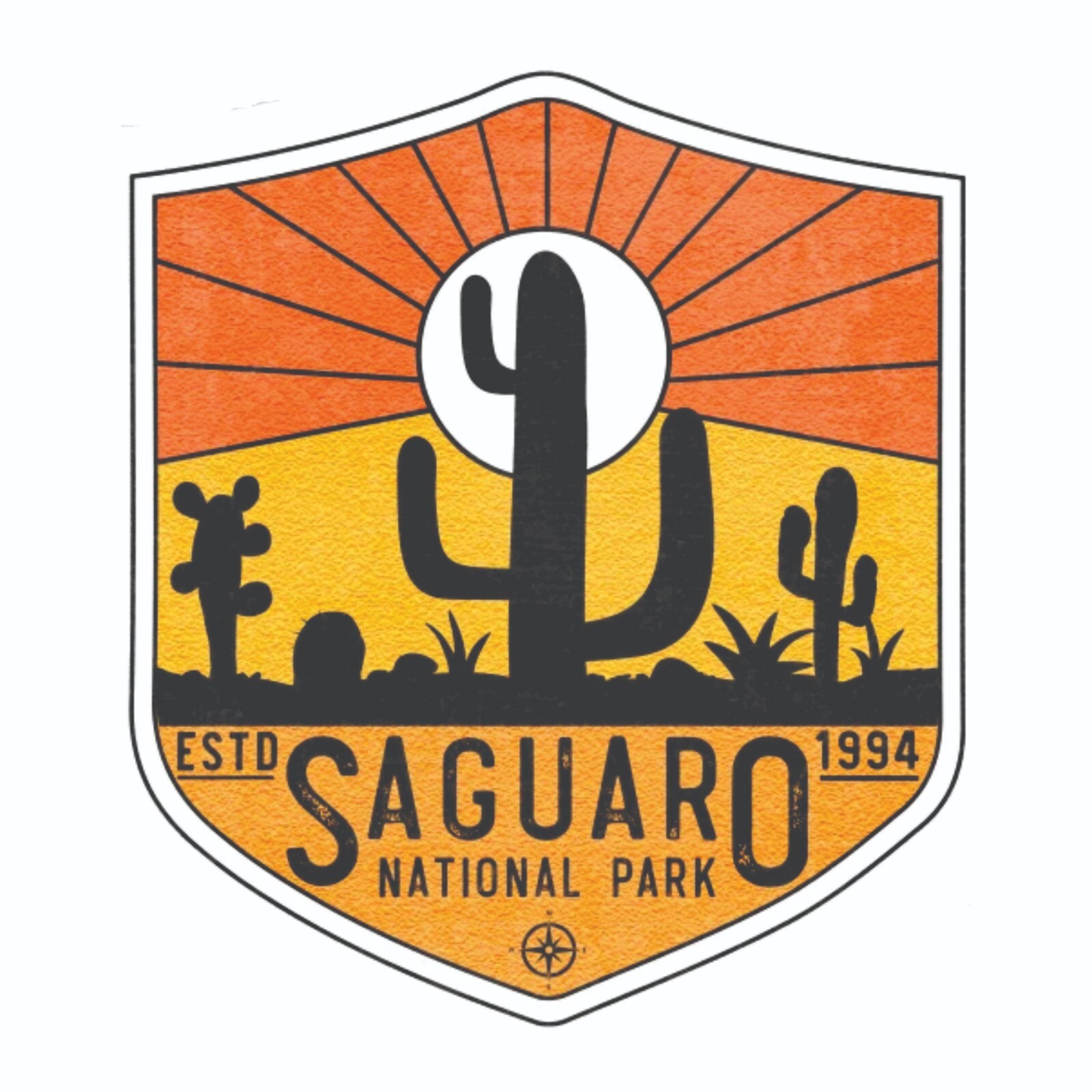 Saguaro National Park Sticker Arizona National Park Decal