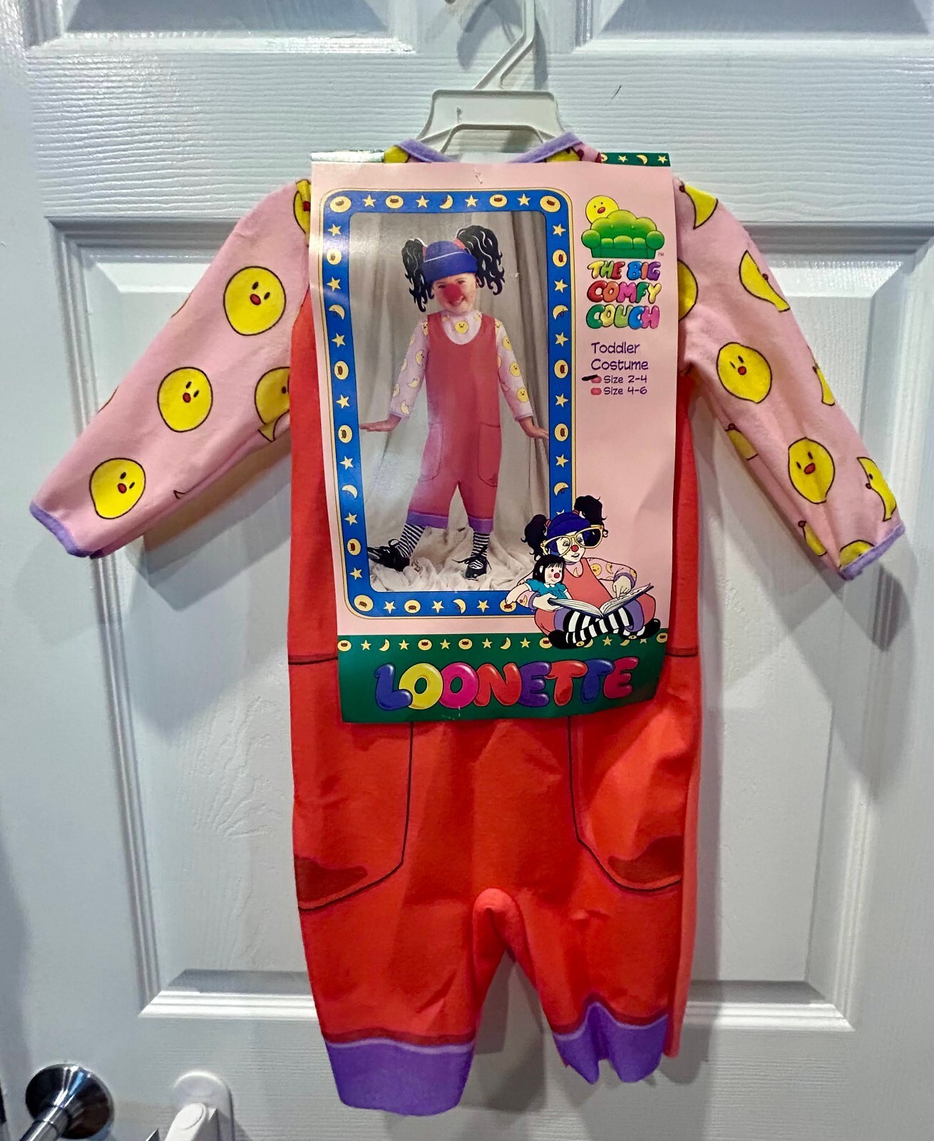 RARE Big Comfy Couch Loonette Vintage Halloween Costume 1997 Toddler Size 2-4