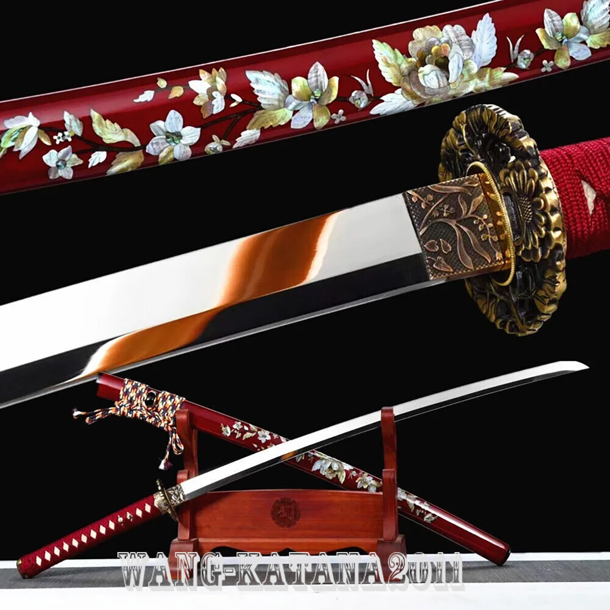 Authentic Handmade Japanese Samurai Katana Sword Sharp High Carbon Steel Blade