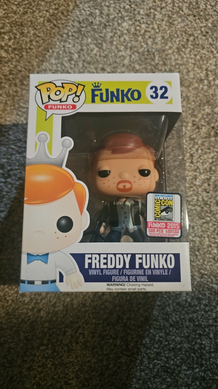 Getting hard to find Freddy as Daryl Dixon Funko Pop #32 SDCC 2015 - LE500