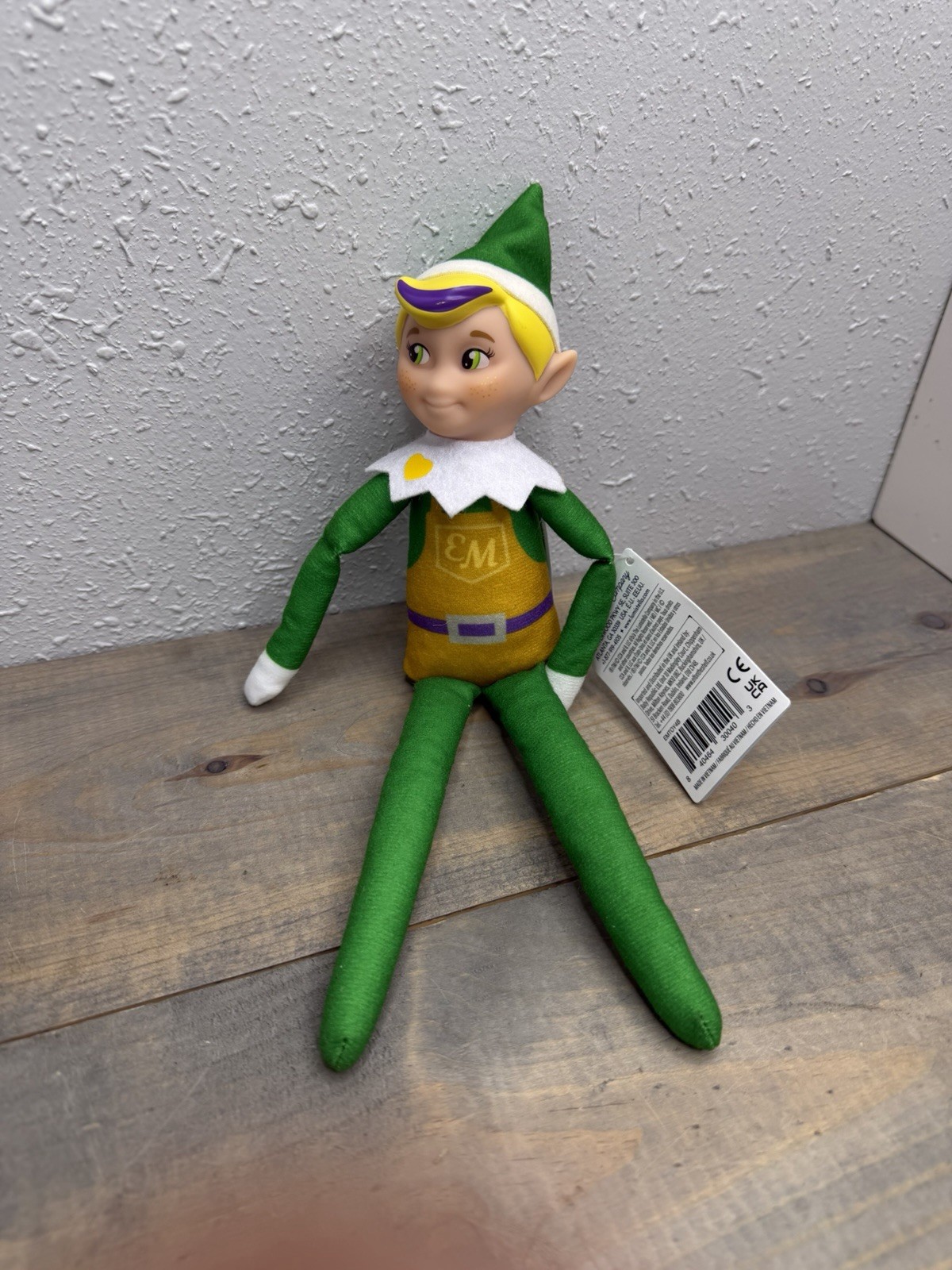 The Elf on the Shelf Elf Mates Toy Maker with Blond Hair Accessories New