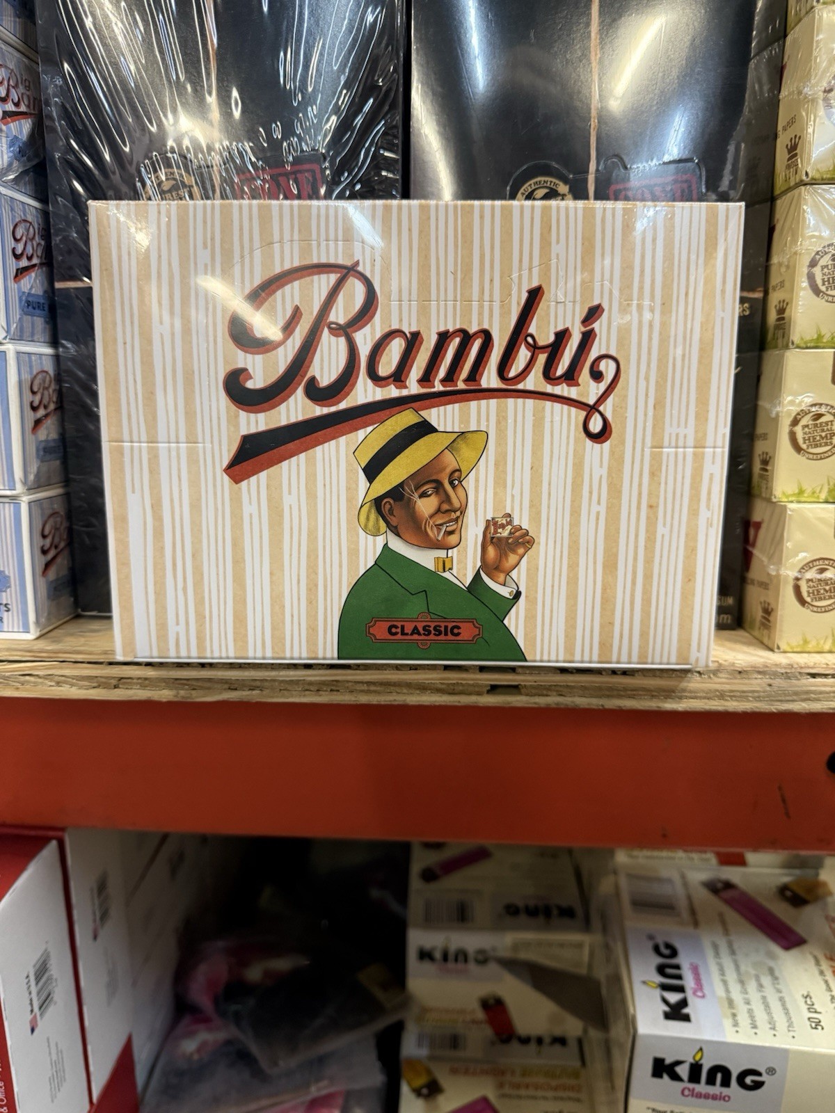 Bambu Rolling Papers Classic Regular Size, 100 Booklets New Sealed Fast Shipping