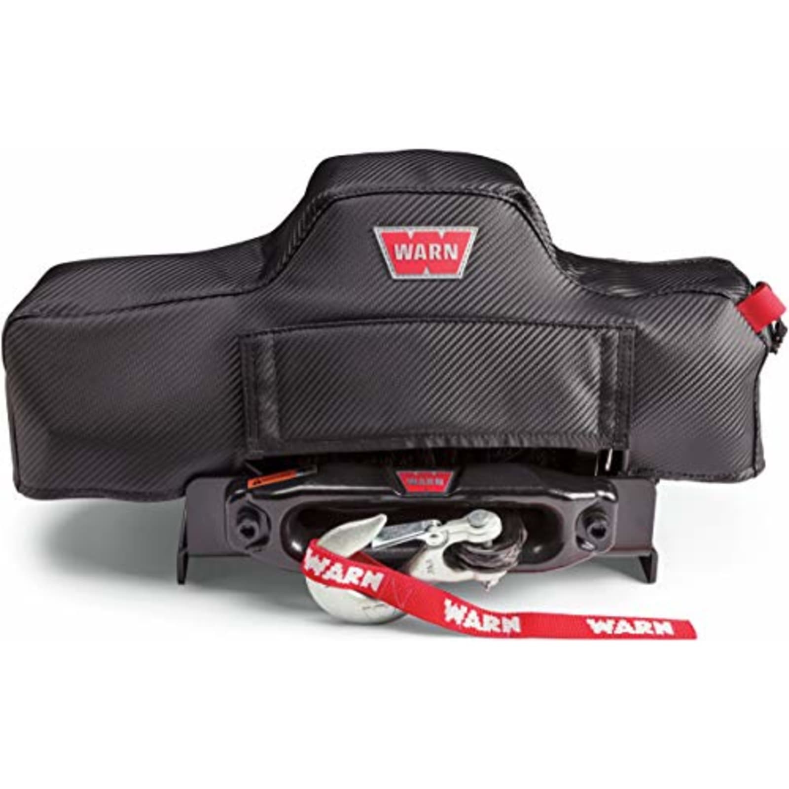 WARN 102642 Stealth Winch Cover Black for VR8 VR10 VR12 Marine Grade Vinyl