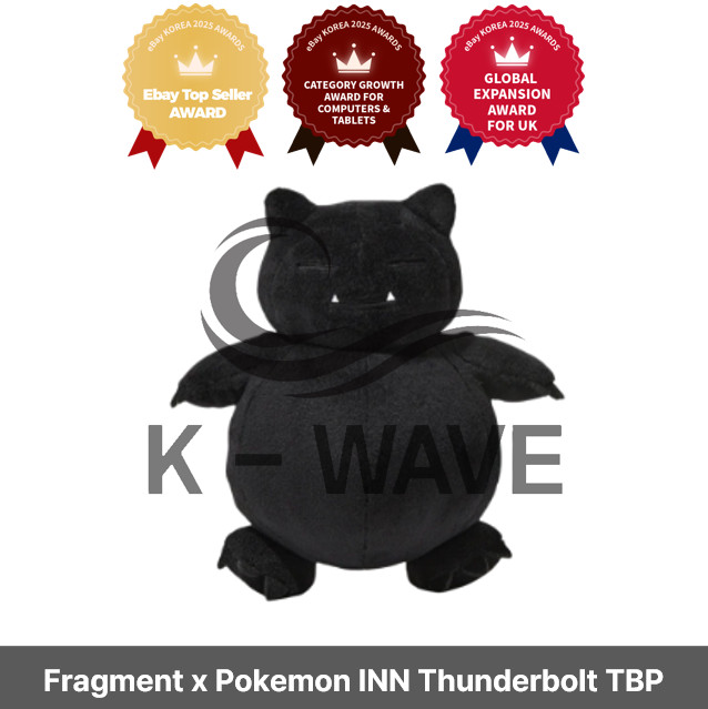 Fragment x Pokemon INN Thunderbolt Project TBP Plush Kabigon M Black