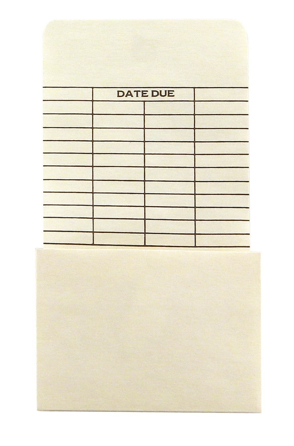 Hygloss Products, Inc high-Back 500 Manila Pockets, Date 6.25 x 3.5
