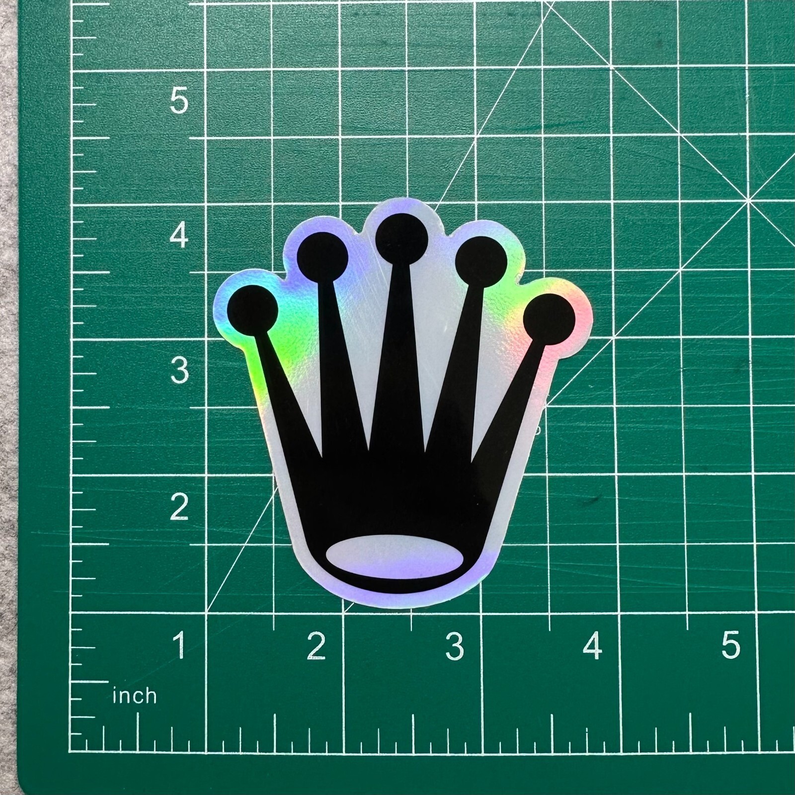 FEAR TOMORROW Rollie Crown Holo Sticker, SupDef, one7six, FOG