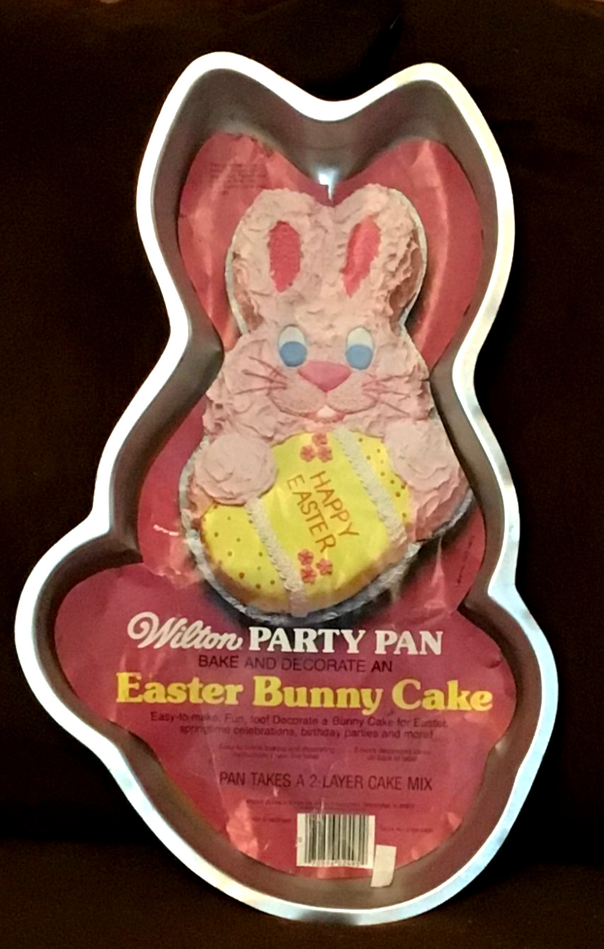 (1) 1979 Wilton EASTER BUNNY Cake Pan # 502-1913