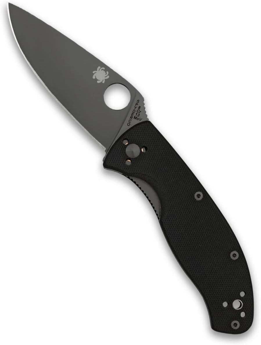 Spyderco Tenacious G-10 3.38 inch Pocketknife - C122GBBKP - Free-Shipping Spyderco Tenacious G-10 3.38 inch Pocketknife - C122GBBKP - Free-Shipping