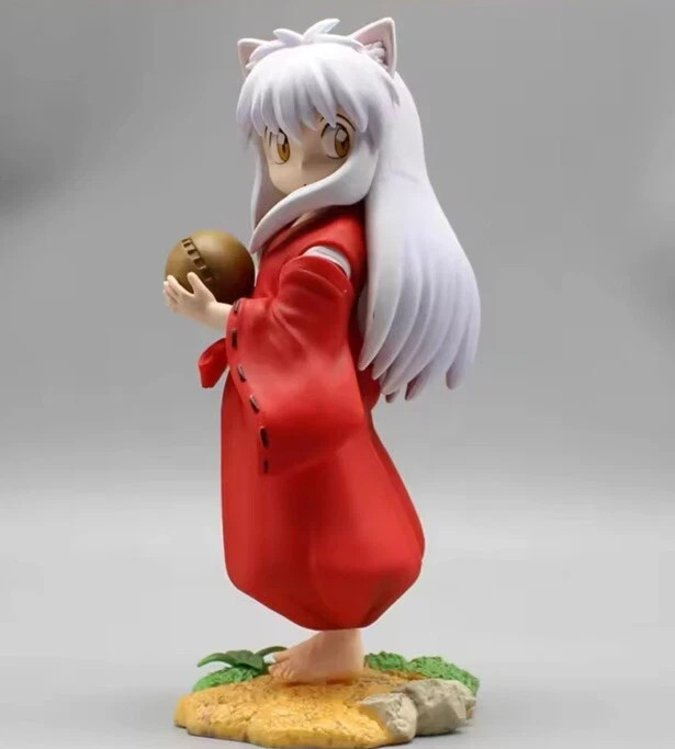 Inuyasha Anime Action Figure with Display Stand – Cute Inuyasha & Sesshomaru