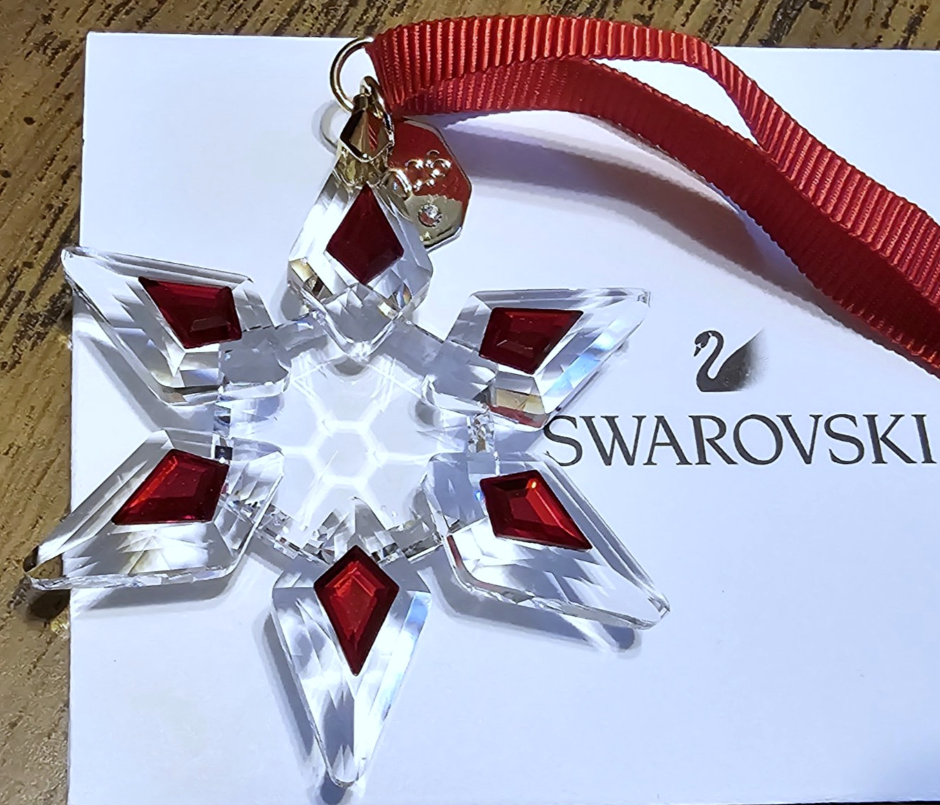 🌟 Swarovski Crystal 2026 Macys Exclusive, Christmas Holiday, Star Ornament NIB
