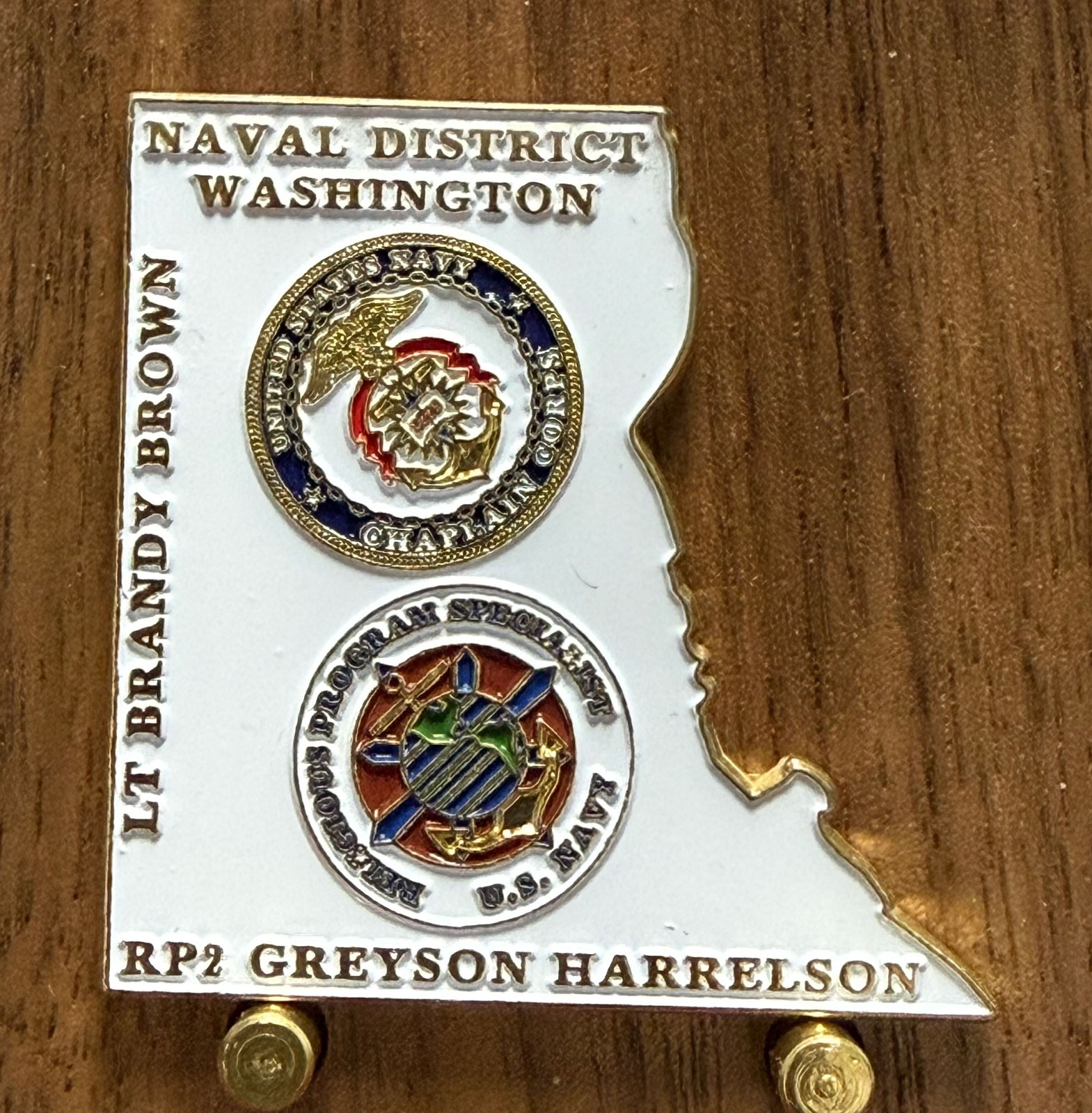 Naval District DC 2021 Inauguration Navy Challenge Coin  W#1