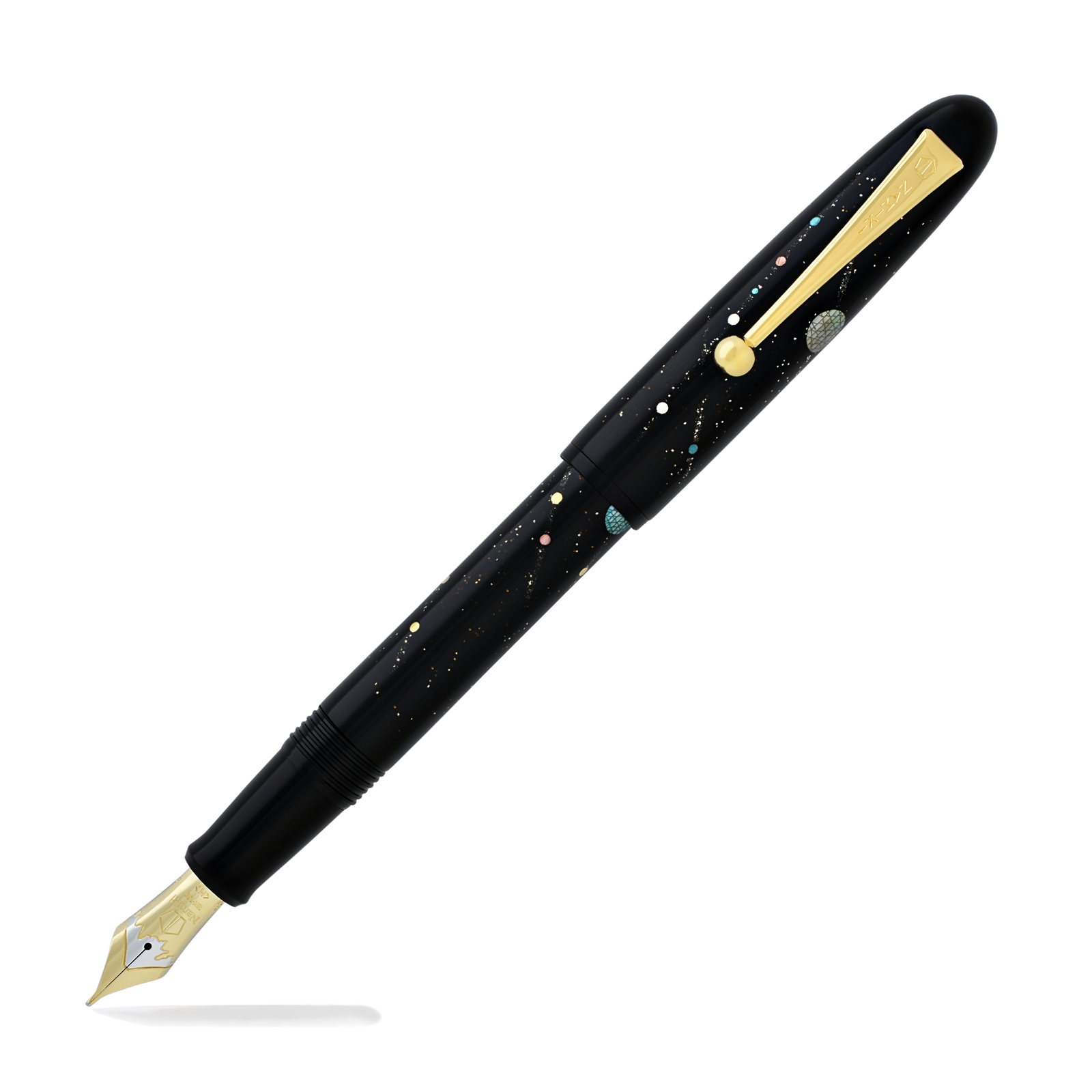 Namiki Yukari Collection Fountain Pen - Shooting Star Raden - 18K Fine Point