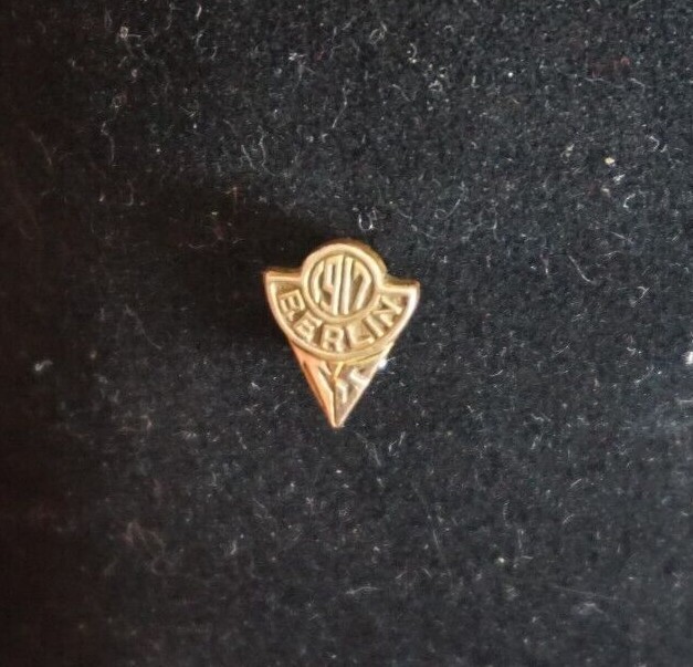 Antique Berlin TS 1917 Lapel Pin Tie Tack