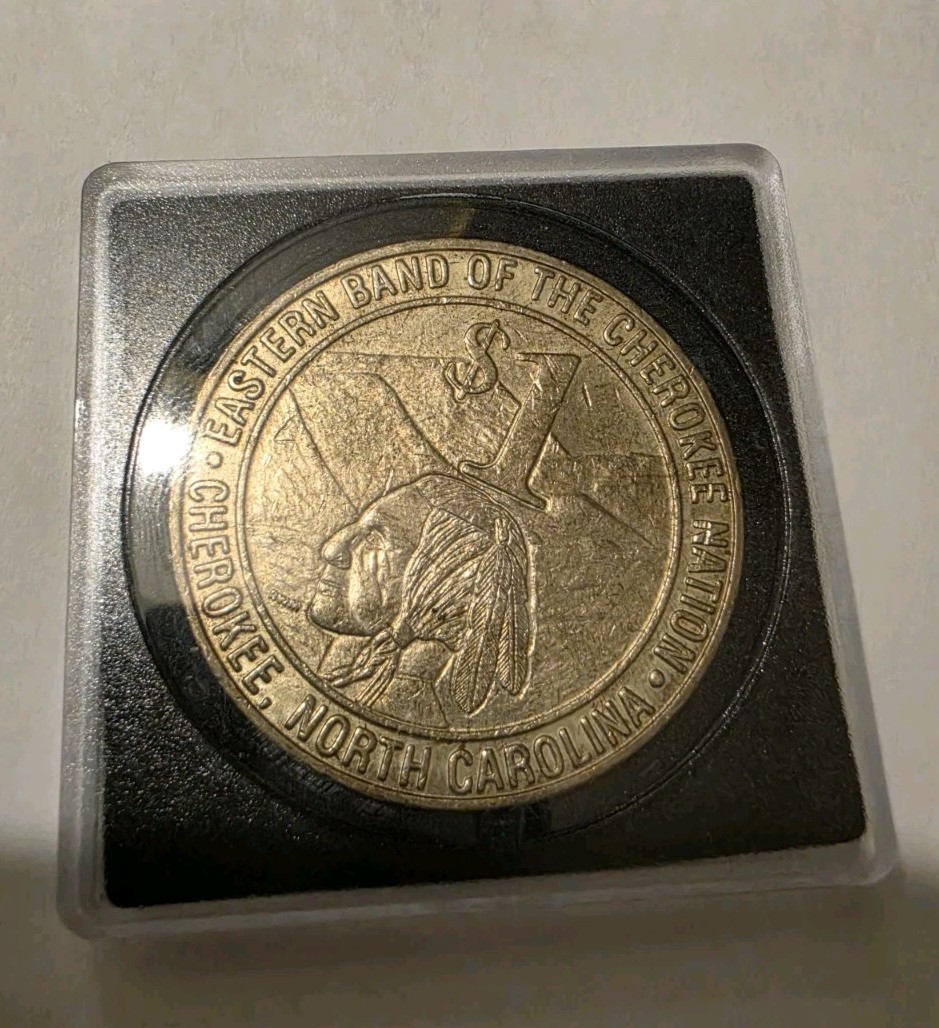 Cherokee Nation Hotel & Casino - $1 Gaming Token - Cherokee, North Carolina